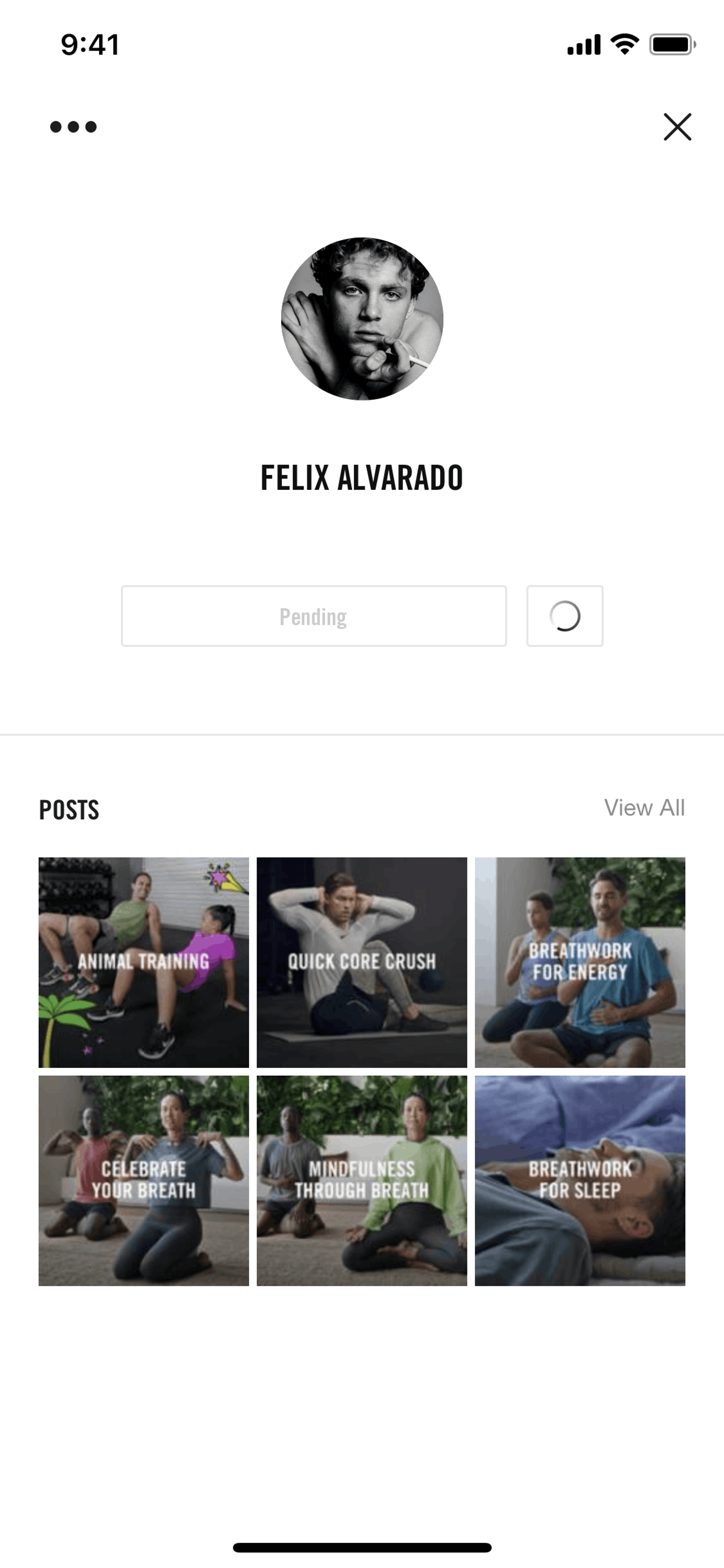 Nike Training Club iOS Health & Fitness interface screenshot 12
