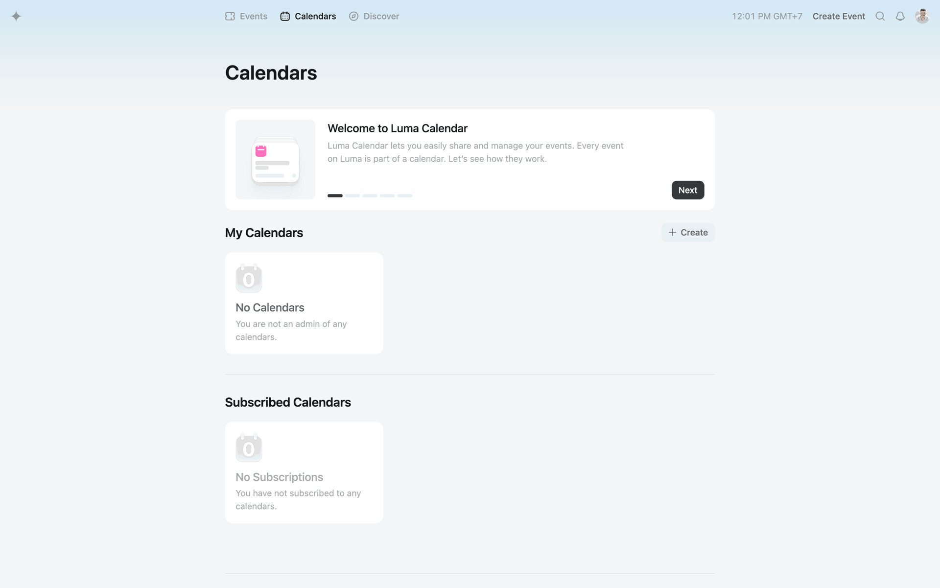 Luma Web Lifestyle interface screenshot 24