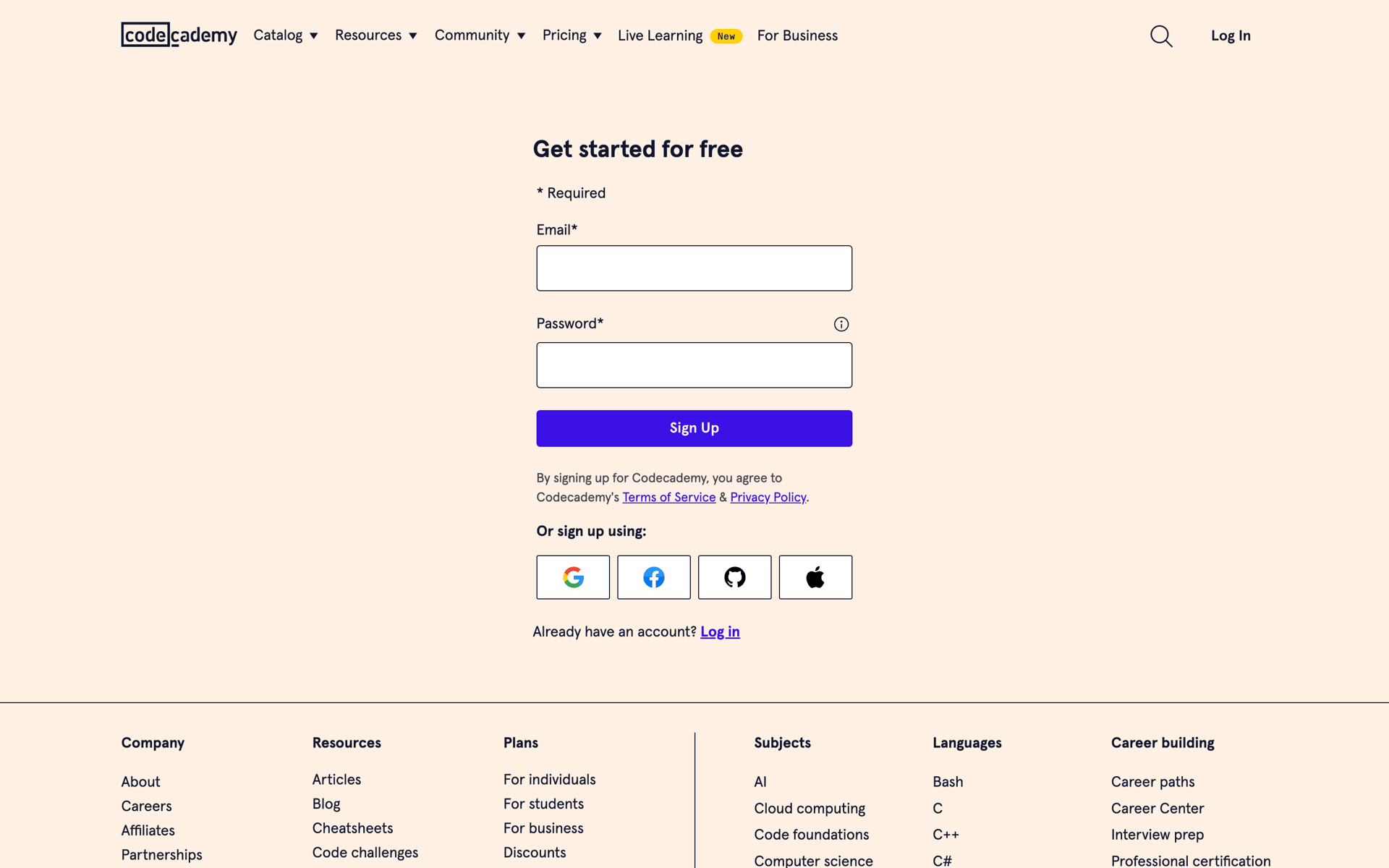 Codecademy Web AI interface screenshot 4