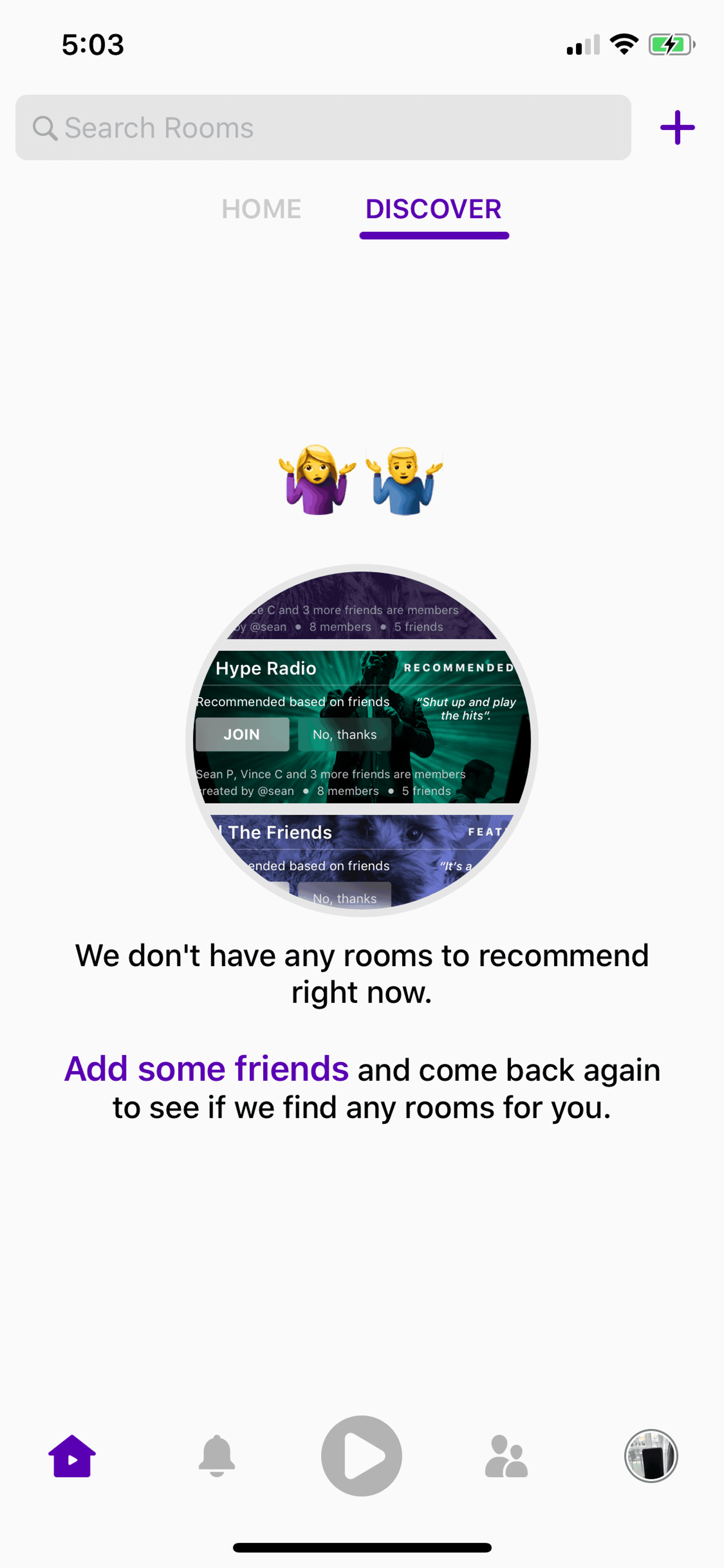 Airtime iOS Social Networking interface screenshot 14