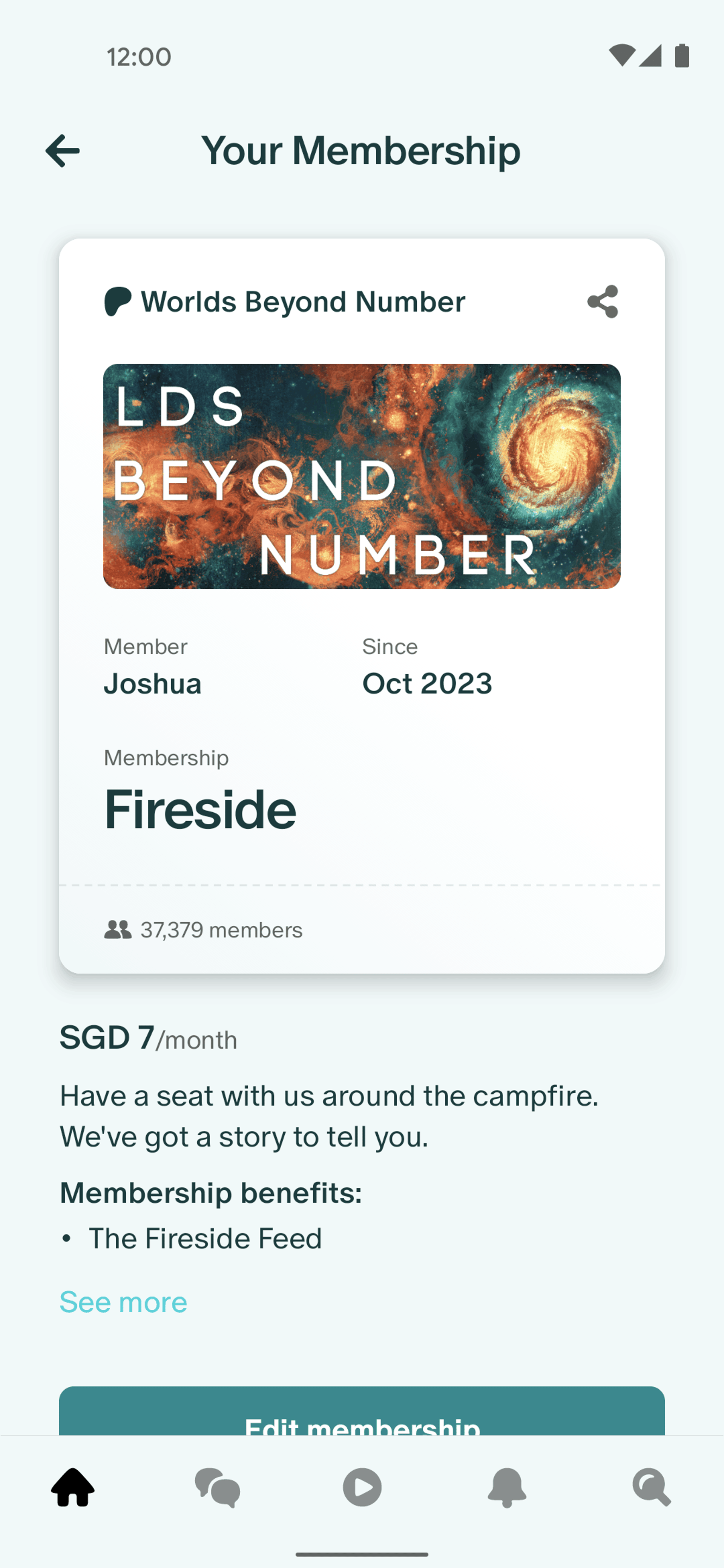 Patreon Android Social Networking interface screenshot 18