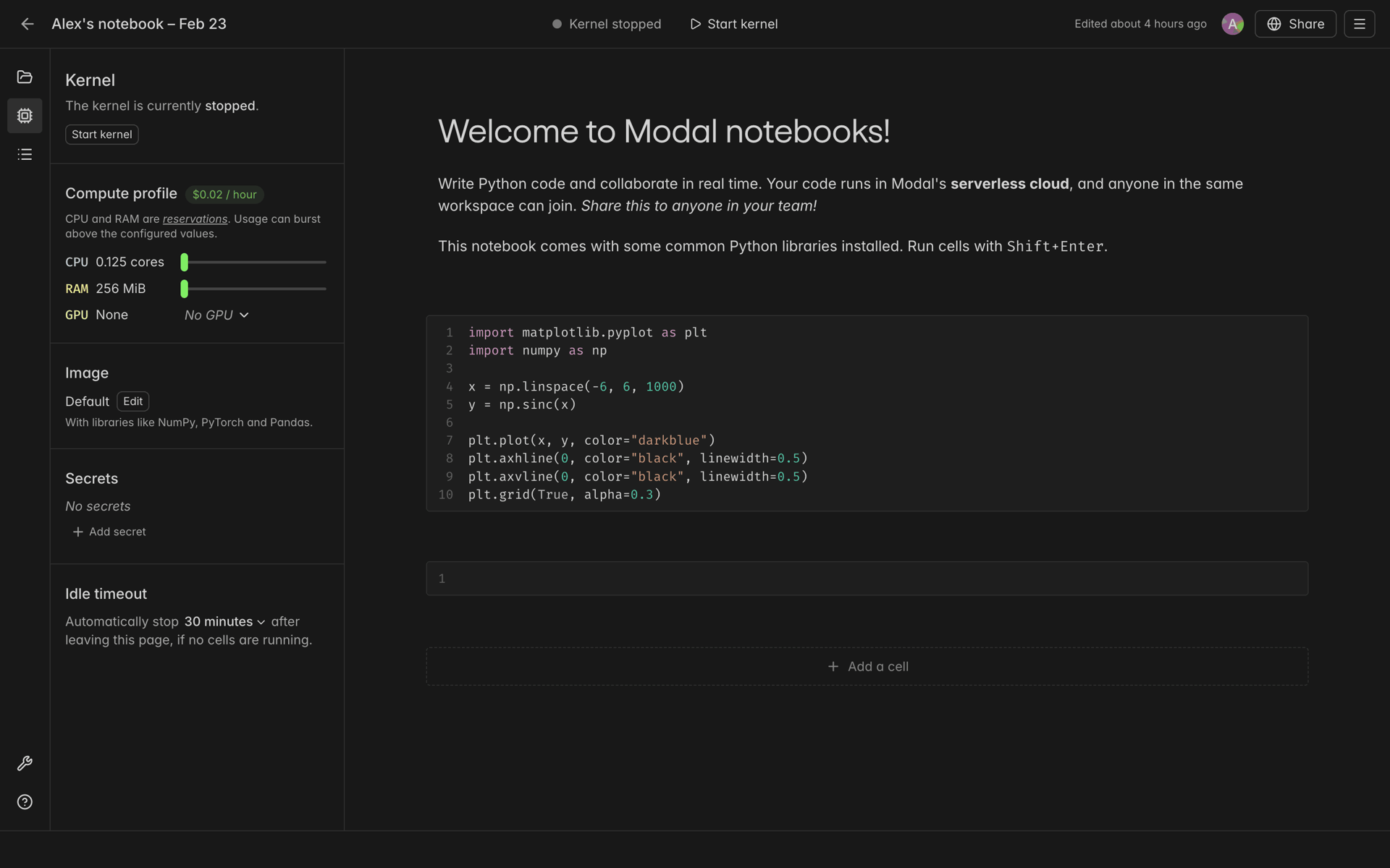 Modal Web Developer Tools interface screenshot 13