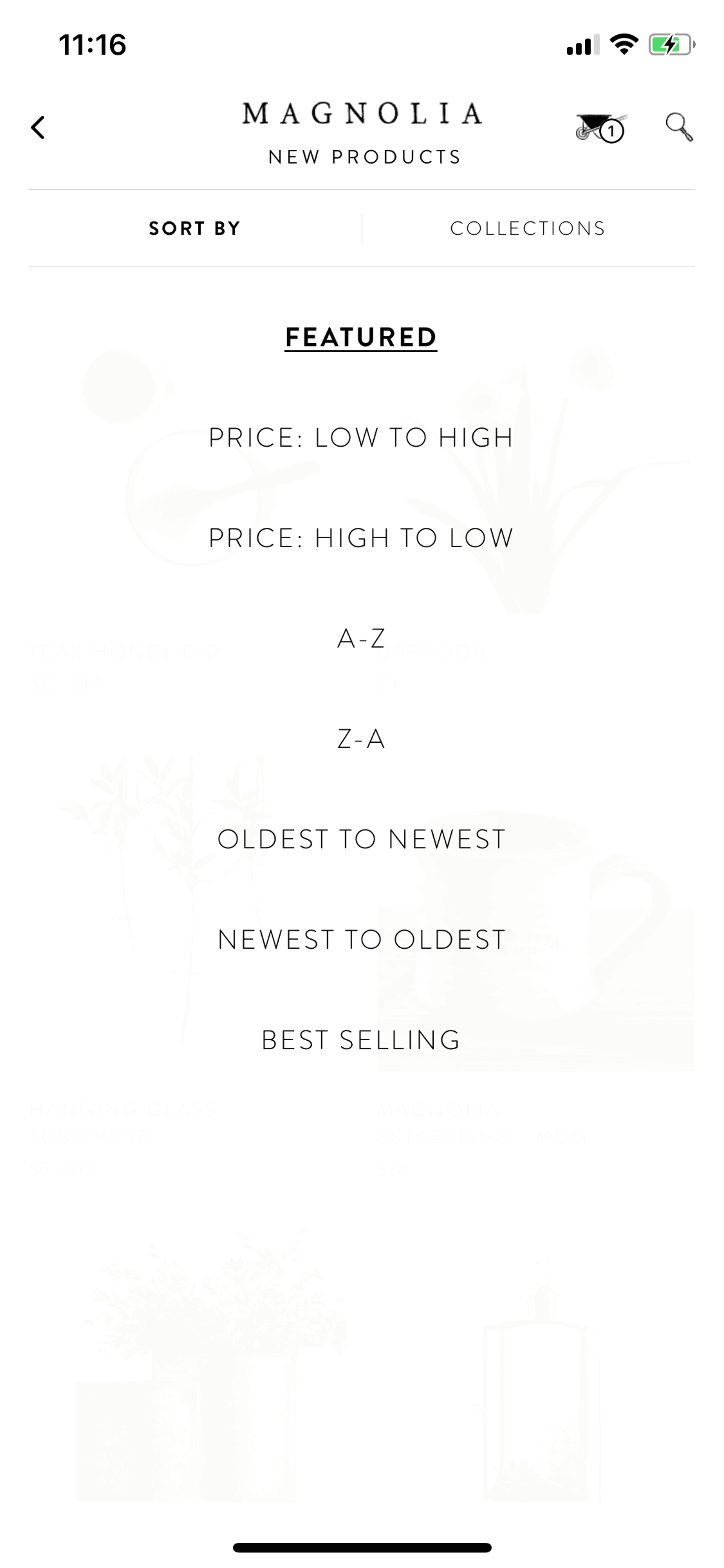 Magnolia Market iOS Shopping interface screenshot 15