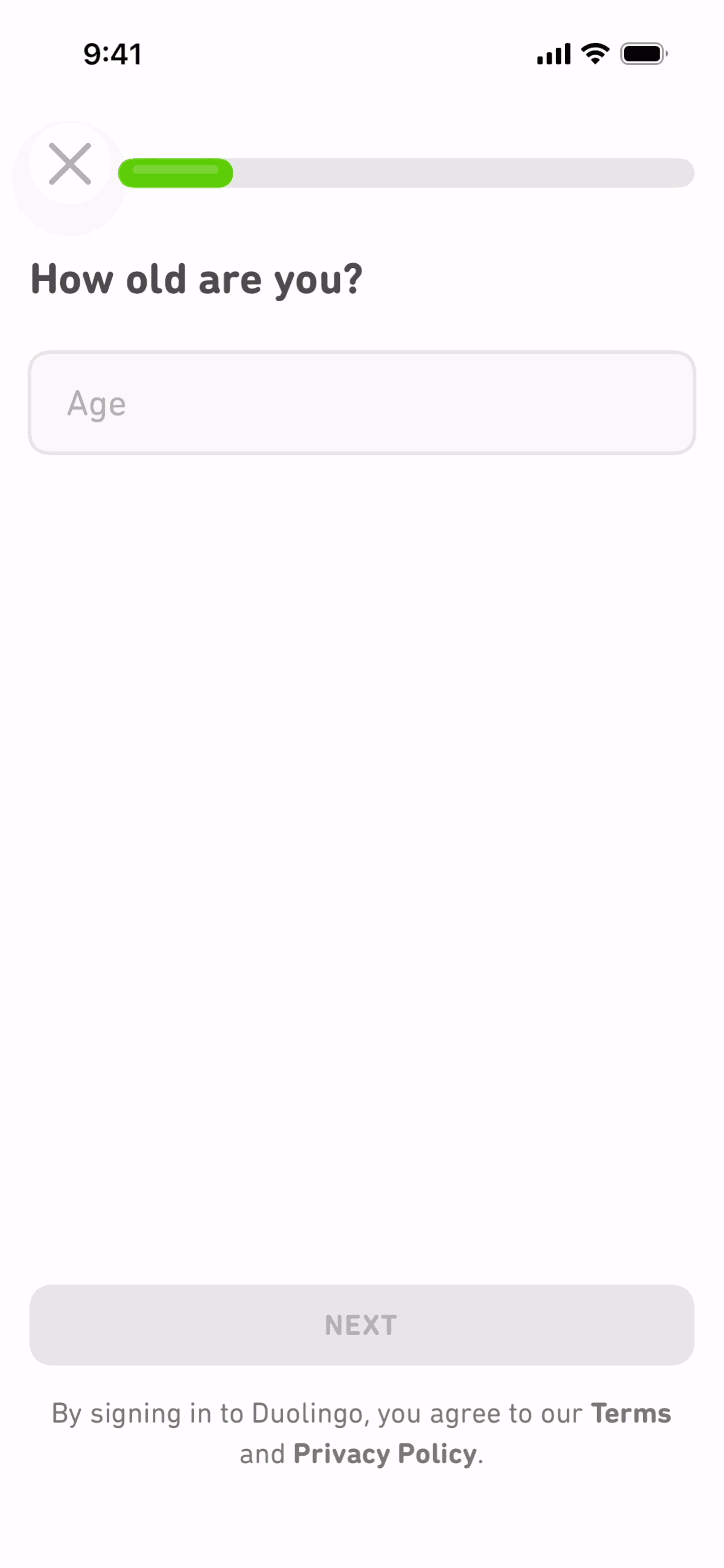 Duolingo iOS Education interface screenshot 6