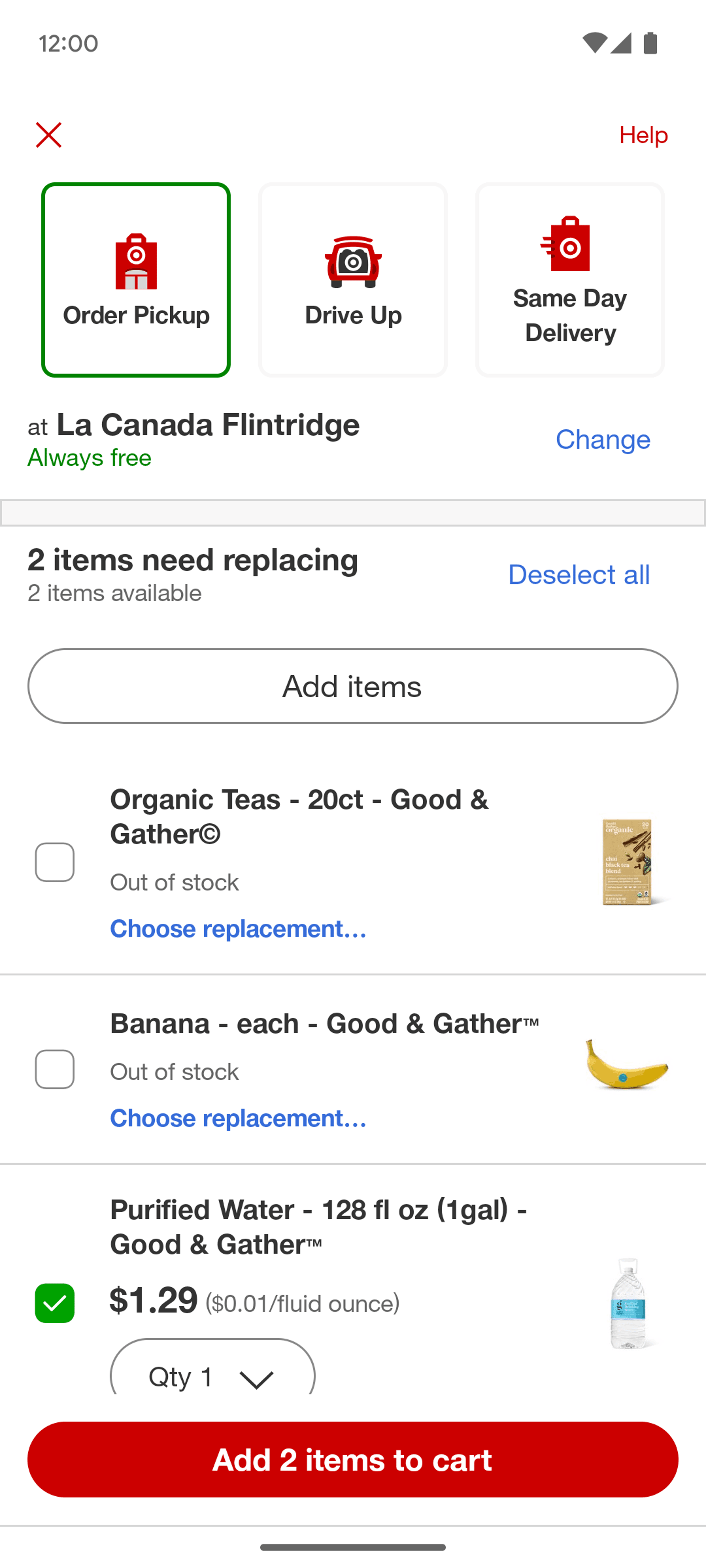 Target Android Shopping interface screenshot 9