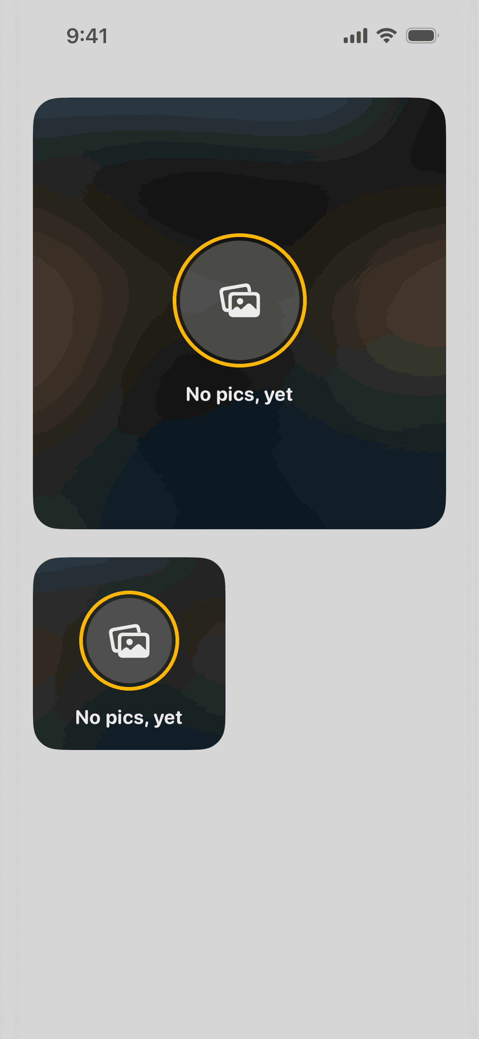 Locket iOS Photo & Video interface screenshot 2