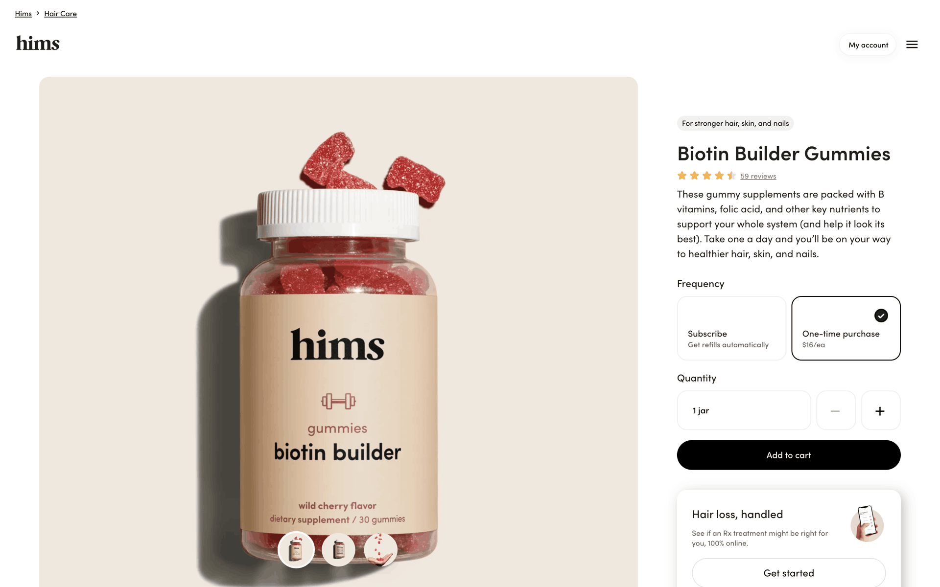Hims Web Medical interface screenshot 13