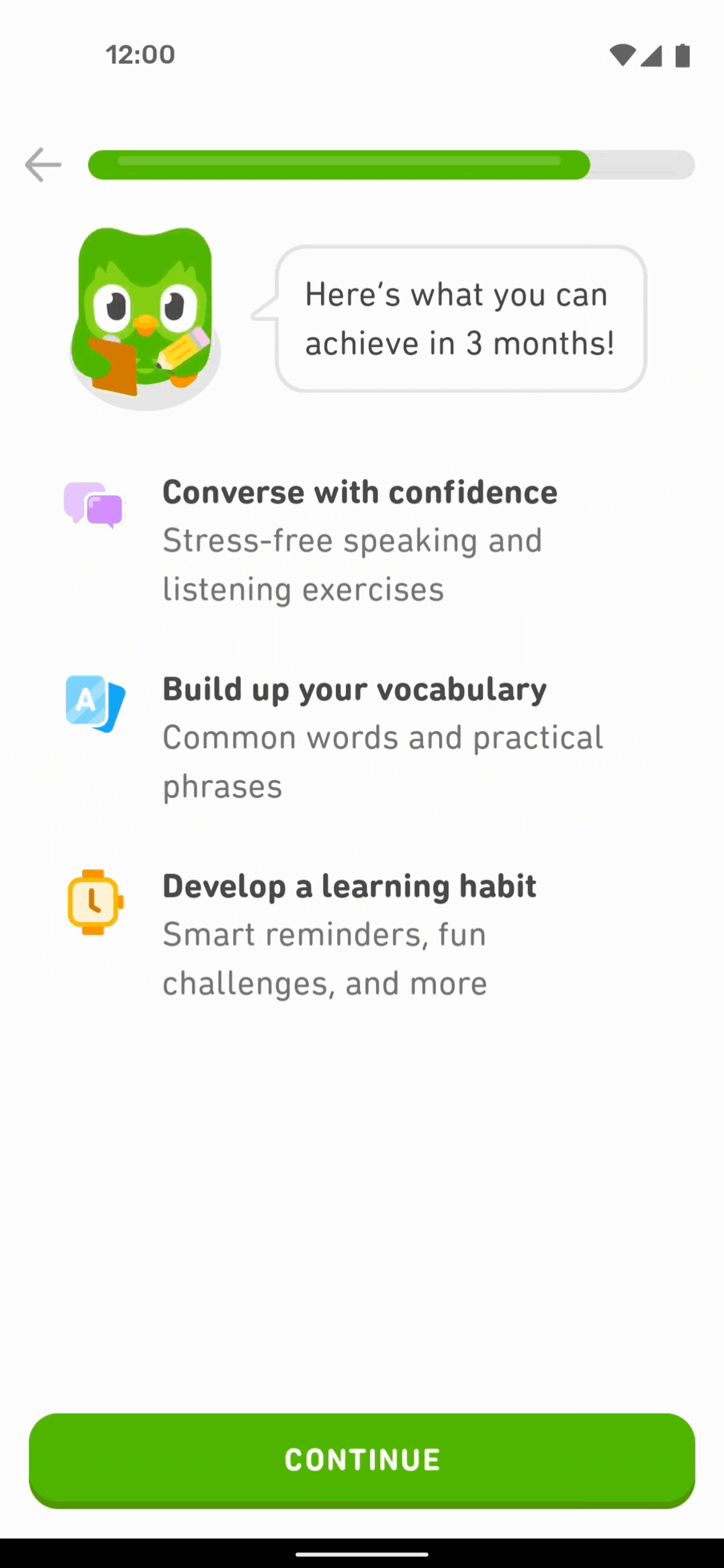 Duolingo Android Education interface screenshot 22