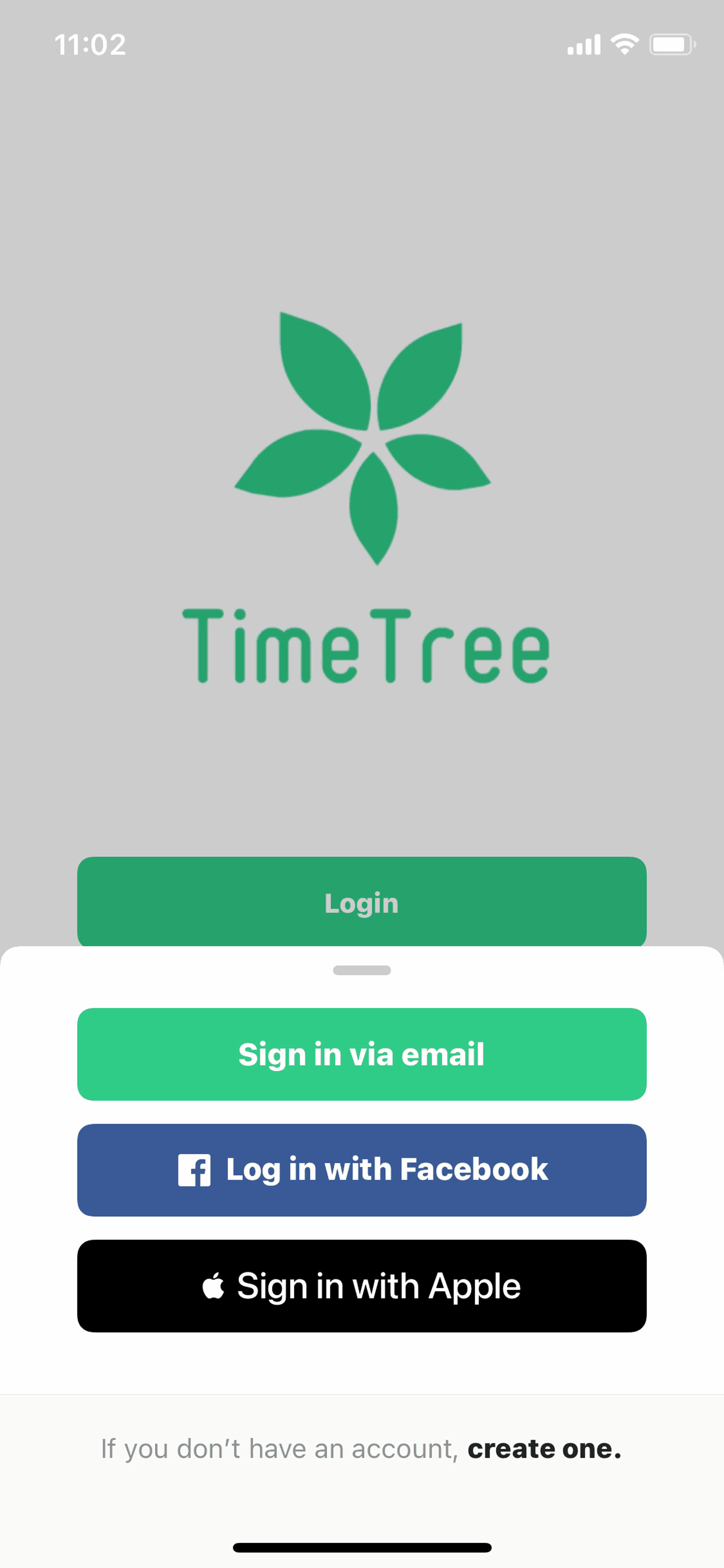 TimeTree iOS Productivity interface screenshot 4