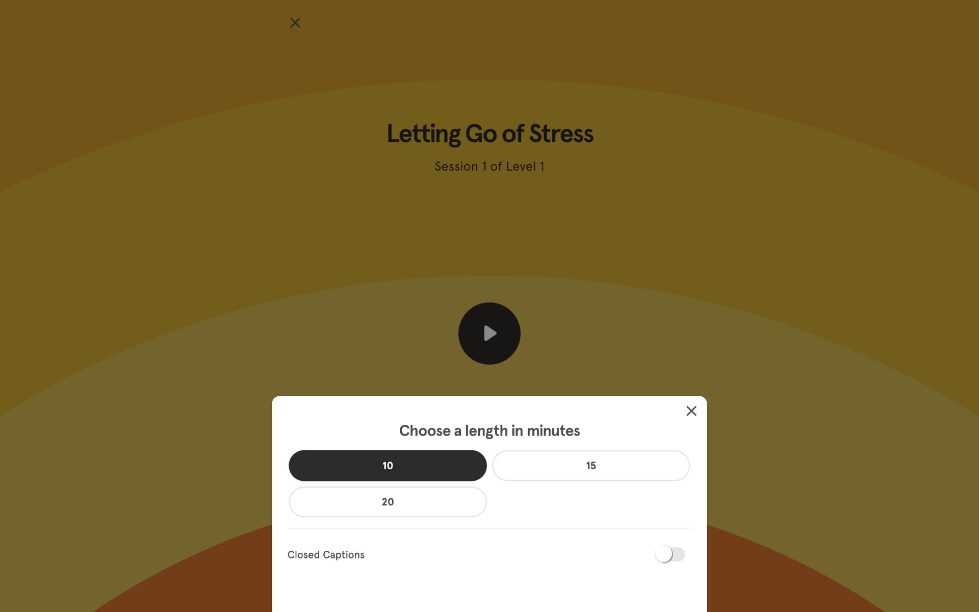 Headspace Web Health & Fitness interface screenshot 11