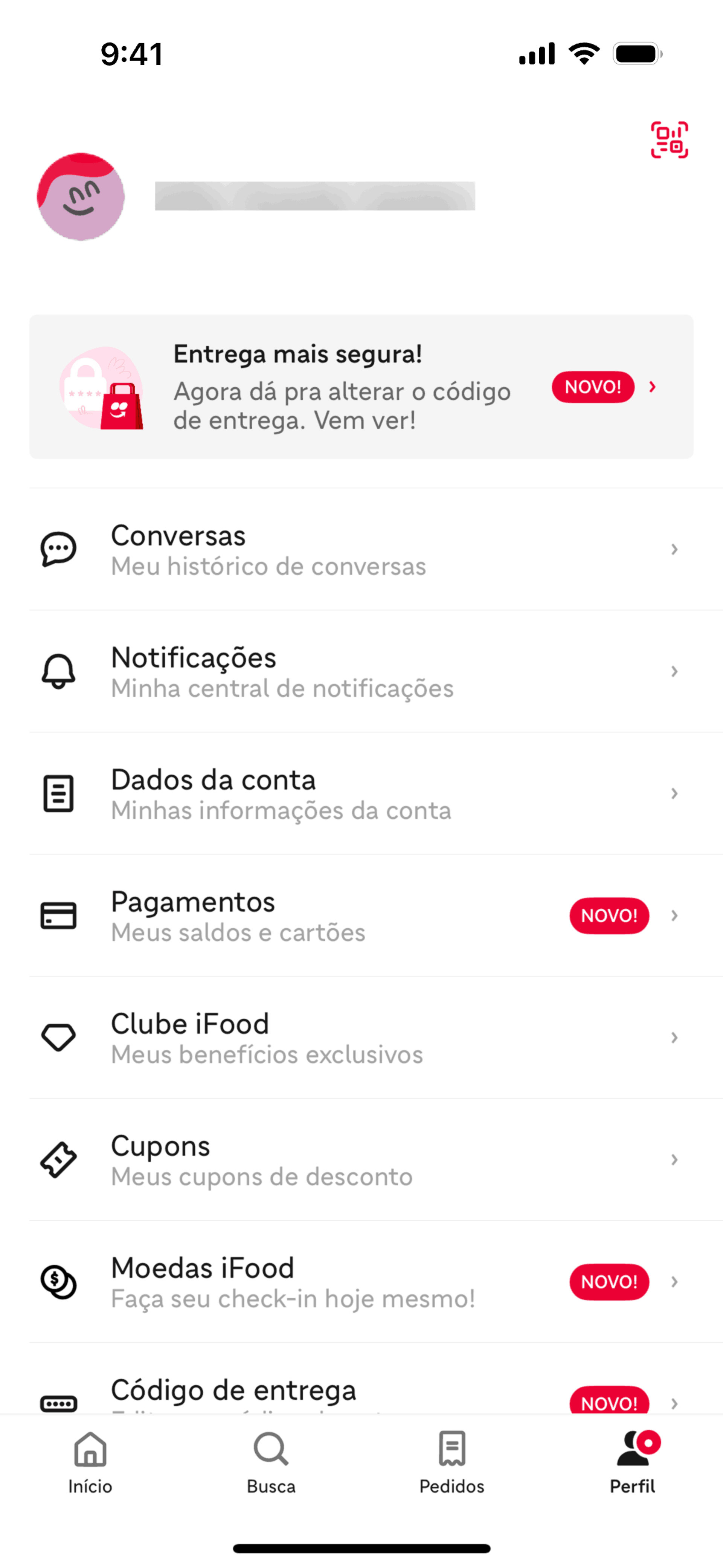 iFood iOS Food & Drink interface screenshot 11