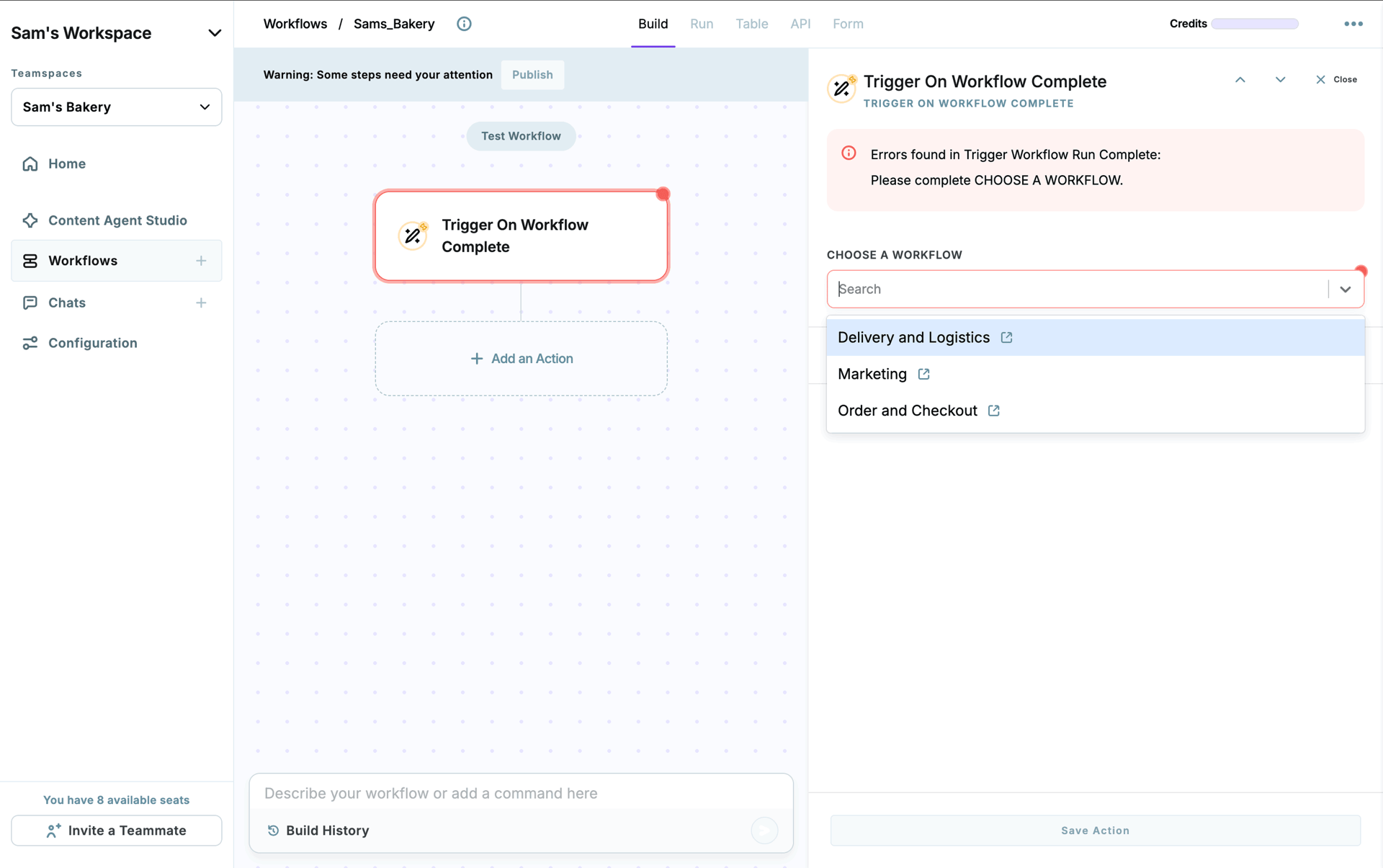 Copy.ai Web AI interface screenshot 18