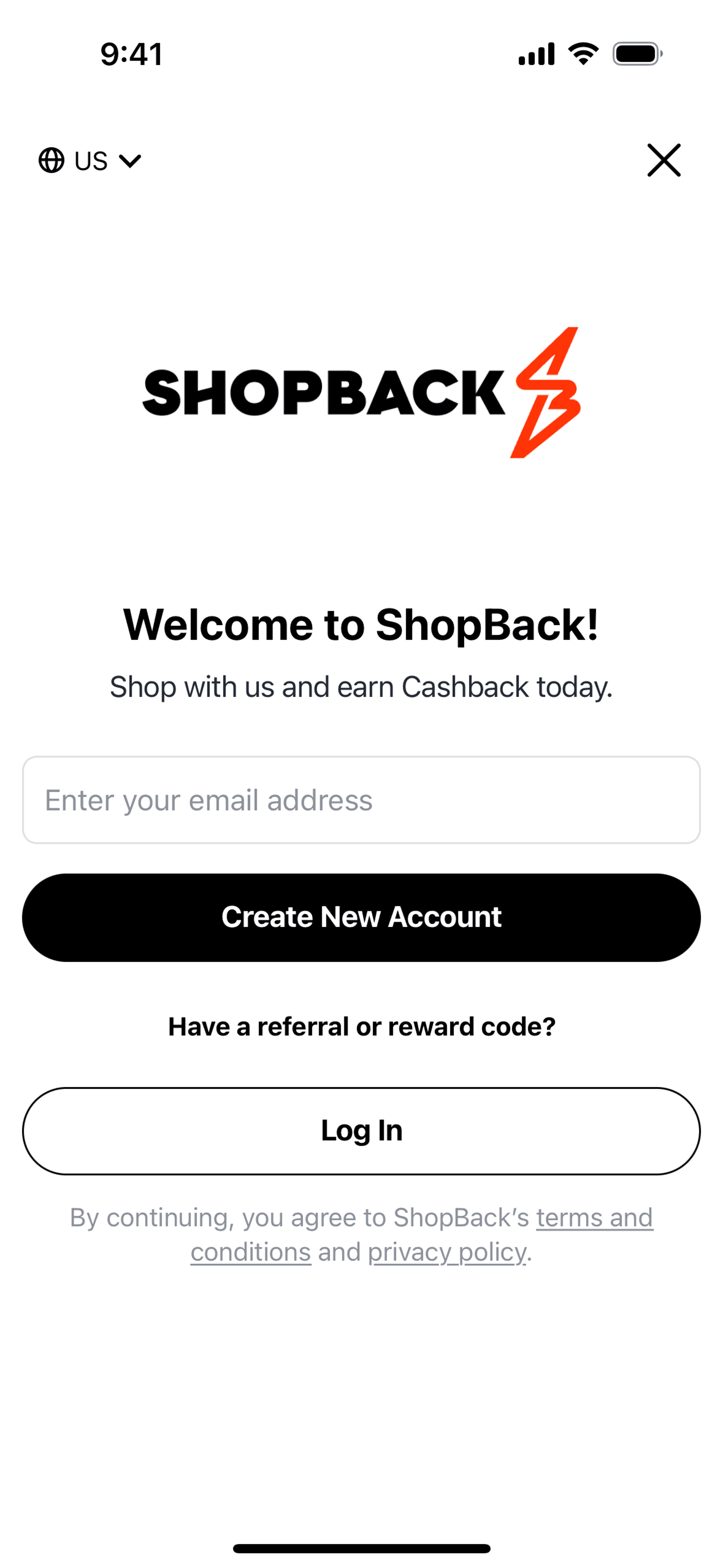 ShopBack iOS Shopping interface screenshot 2