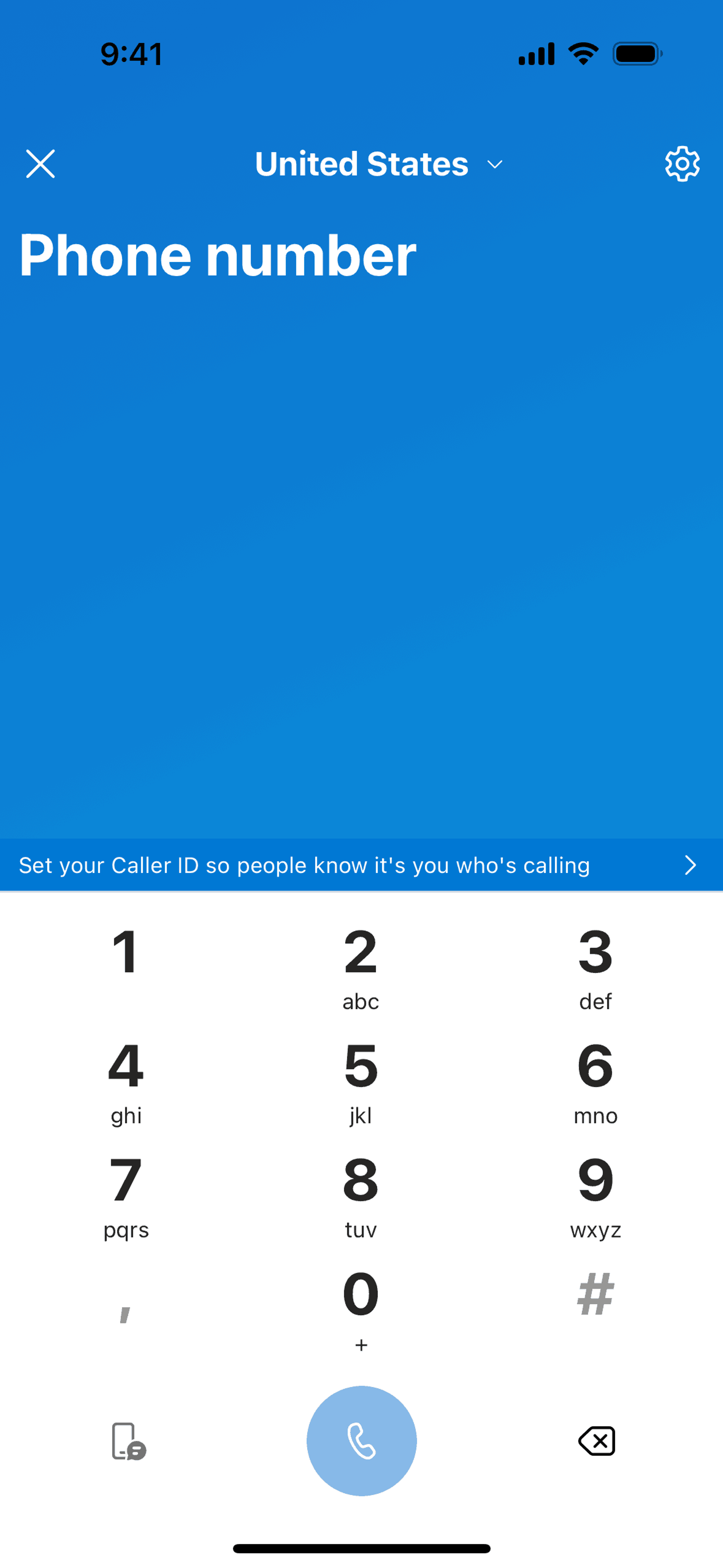 Skype iOS Communication interface screenshot 8