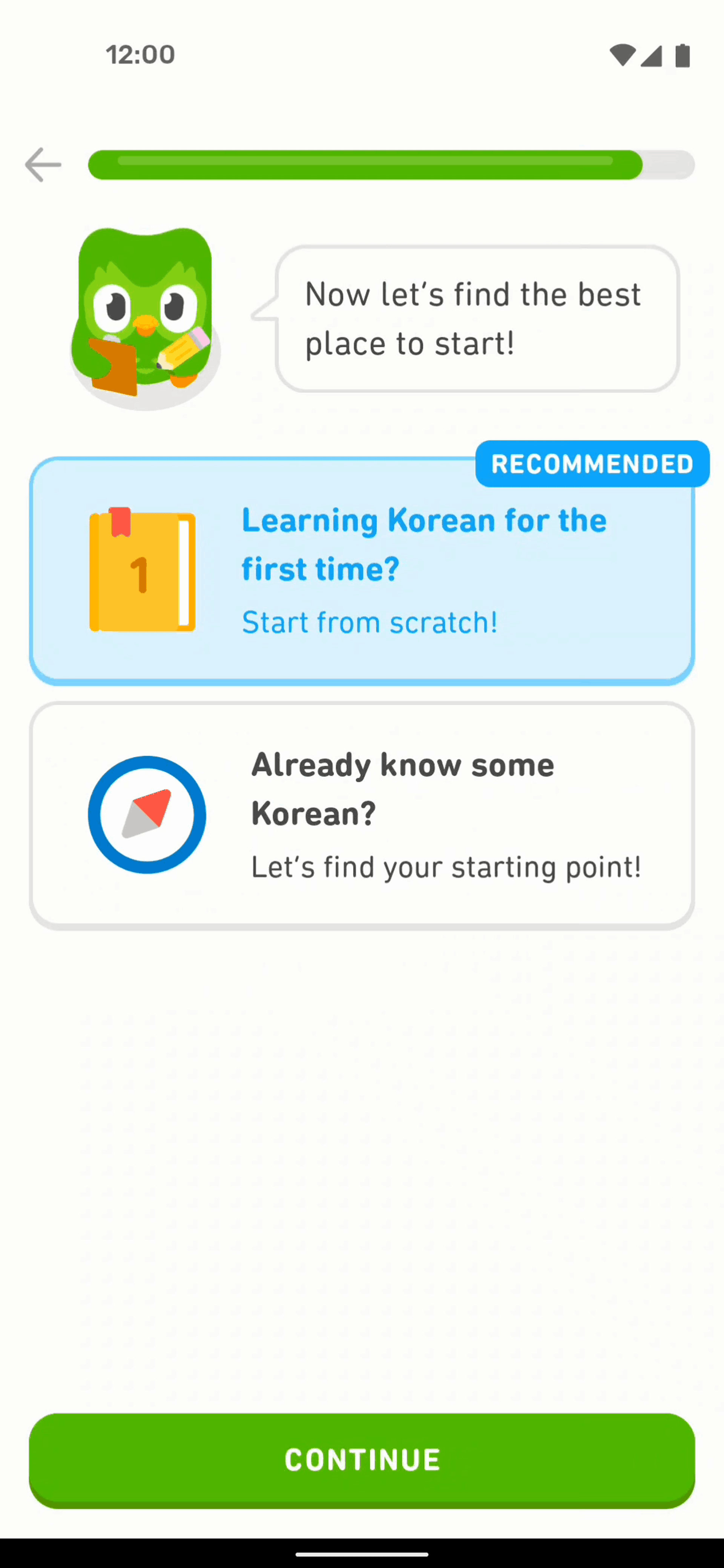Duolingo Android Education interface screenshot 24