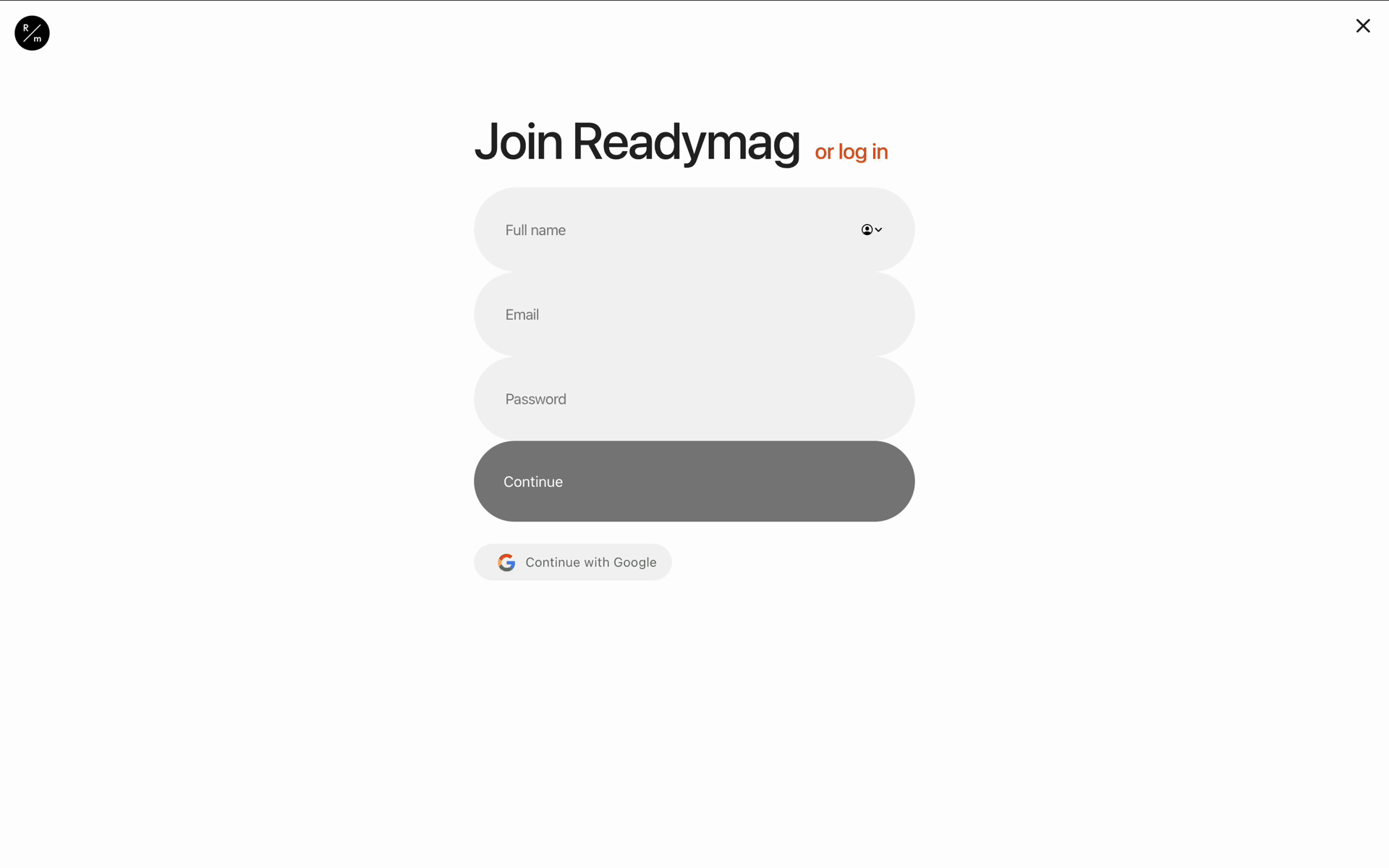 Readymag Web Business interface screenshot 10