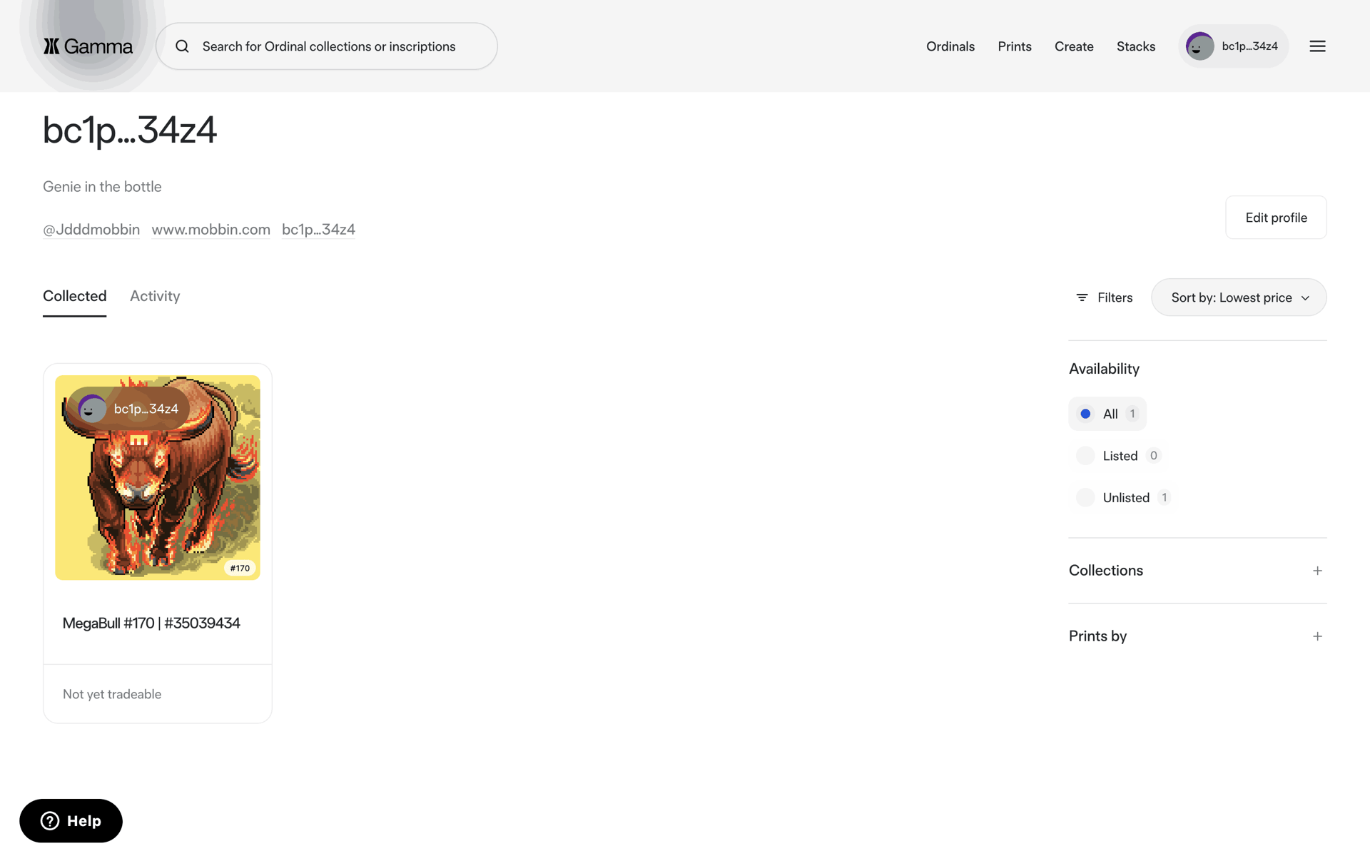Gamma Web Crypto & Web3 interface screenshot 12