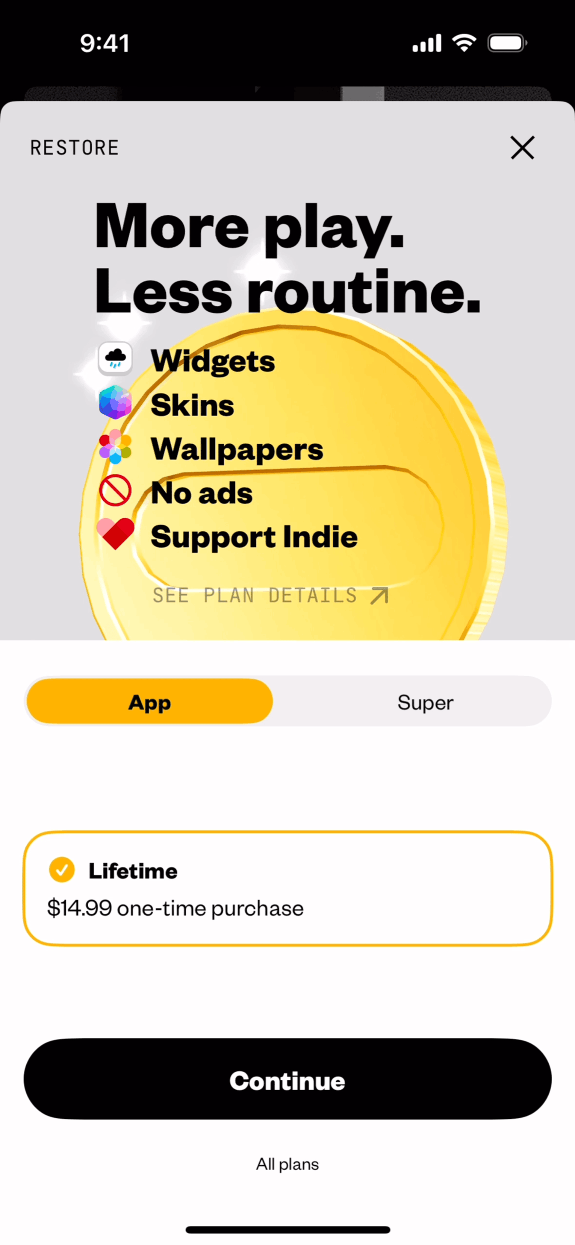 (Not Boring) Timer iOS Utilities interface screenshot 11
