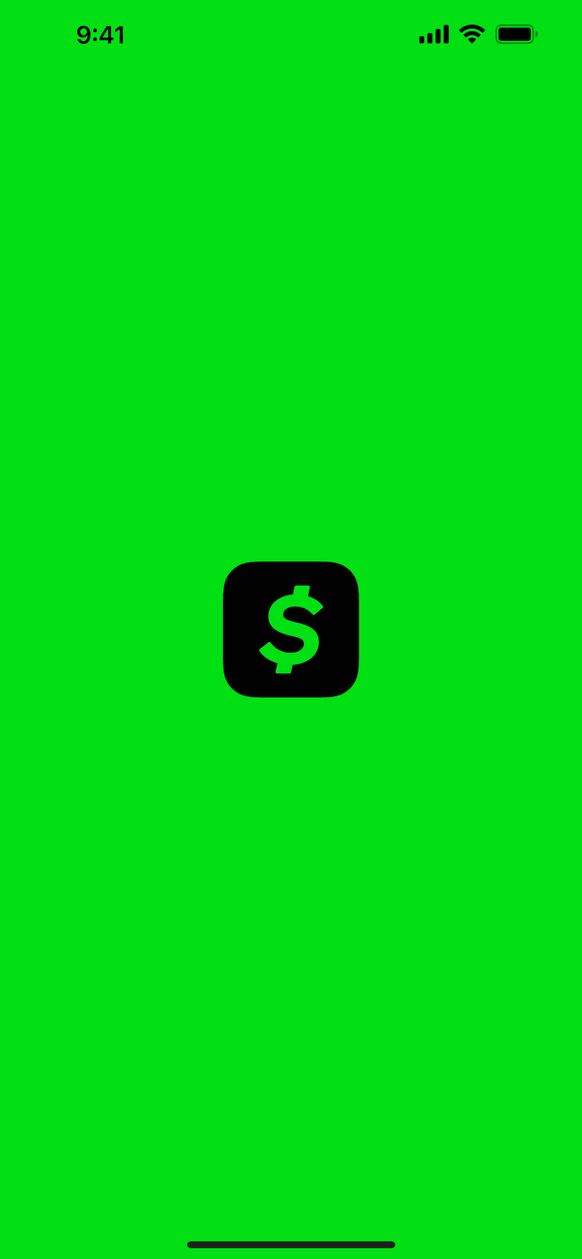Cash App iOS Finance interface screenshot 1