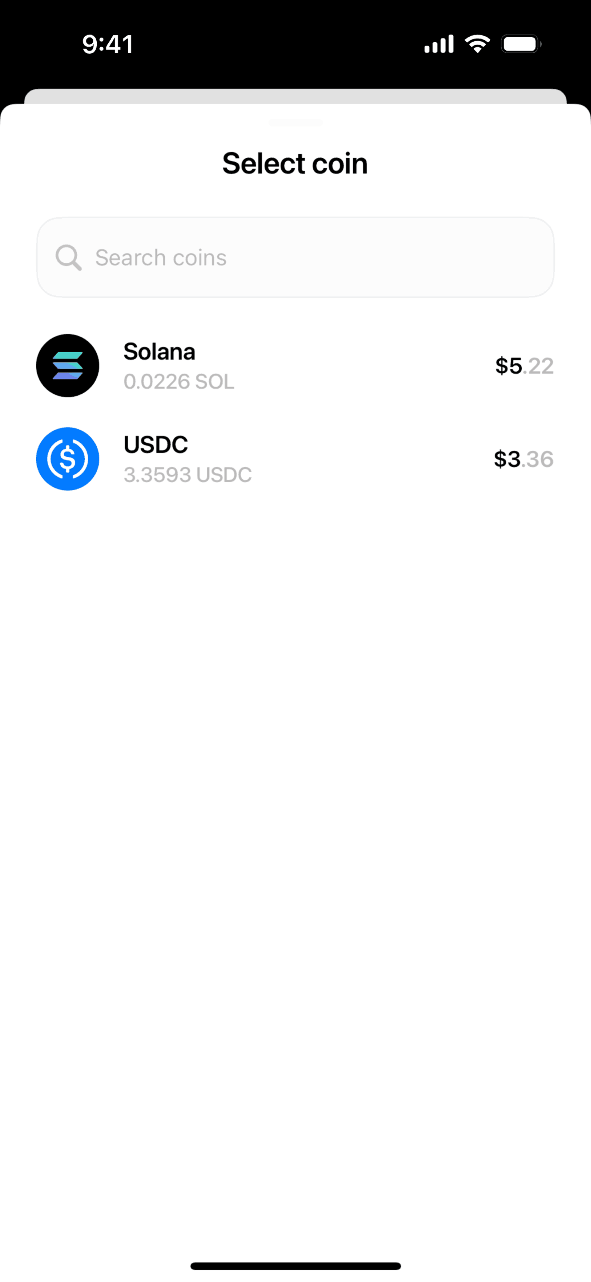 Fuse iOS Finance interface screenshot 20