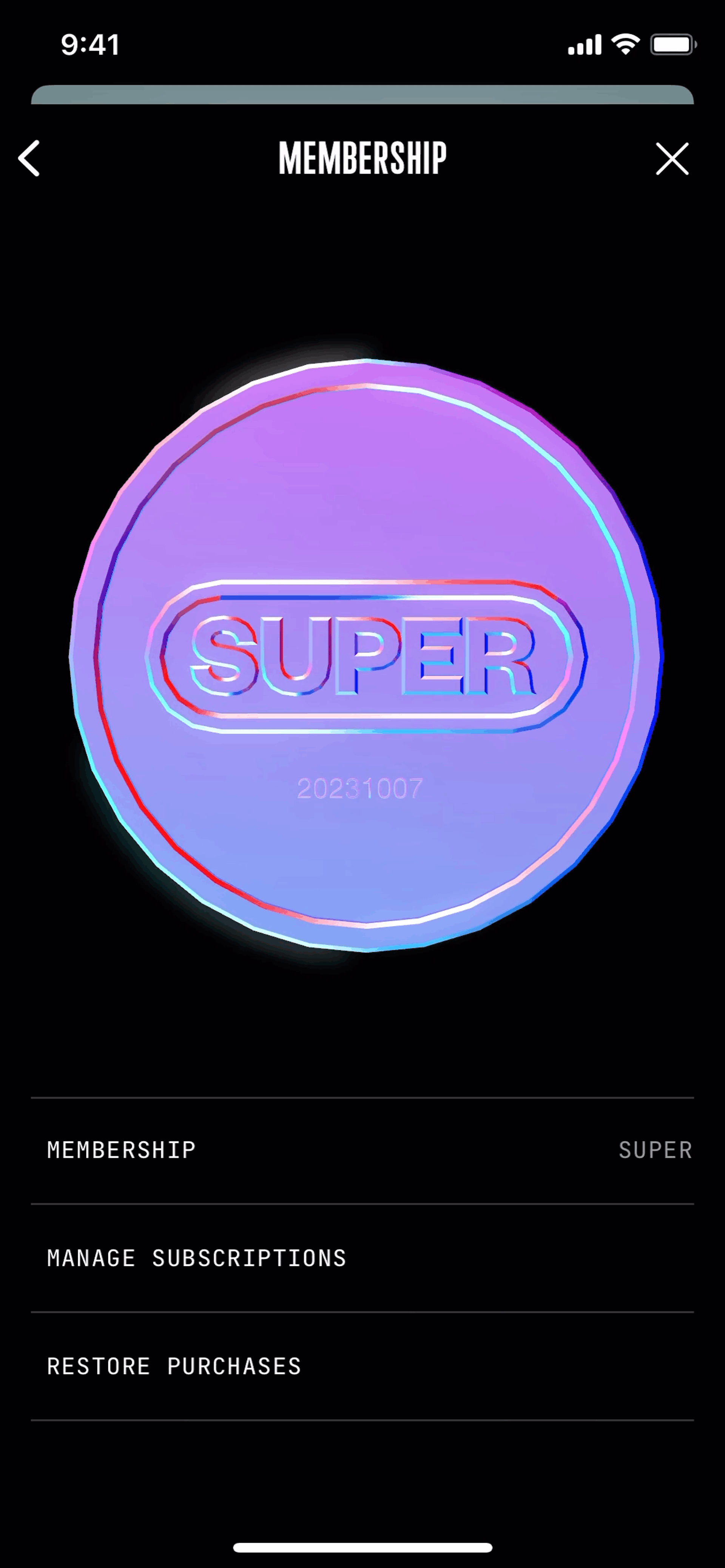 (Not Boring) Vibes iOS Health & Fitness interface screenshot 22