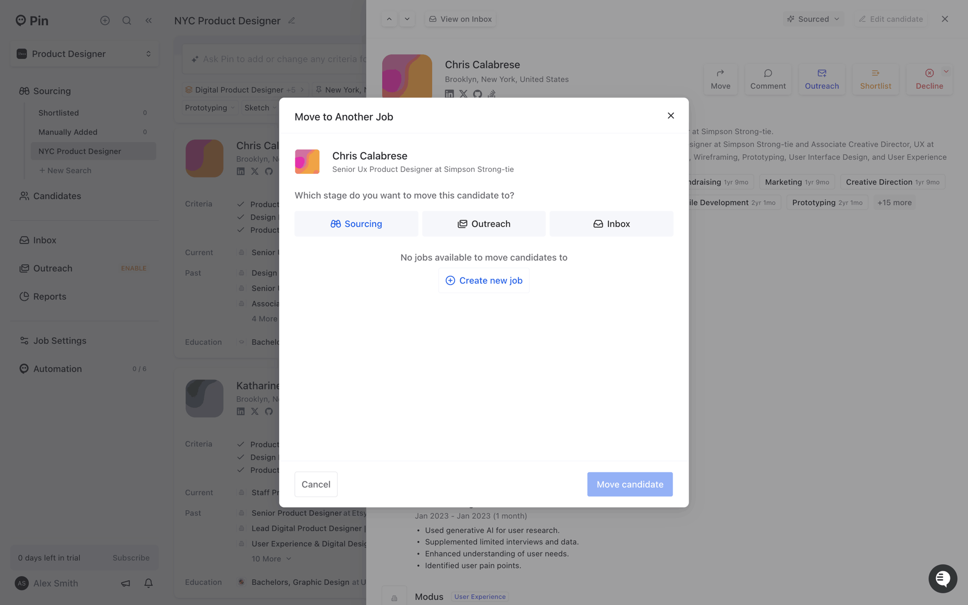 Pin Web AI interface screenshot 18
