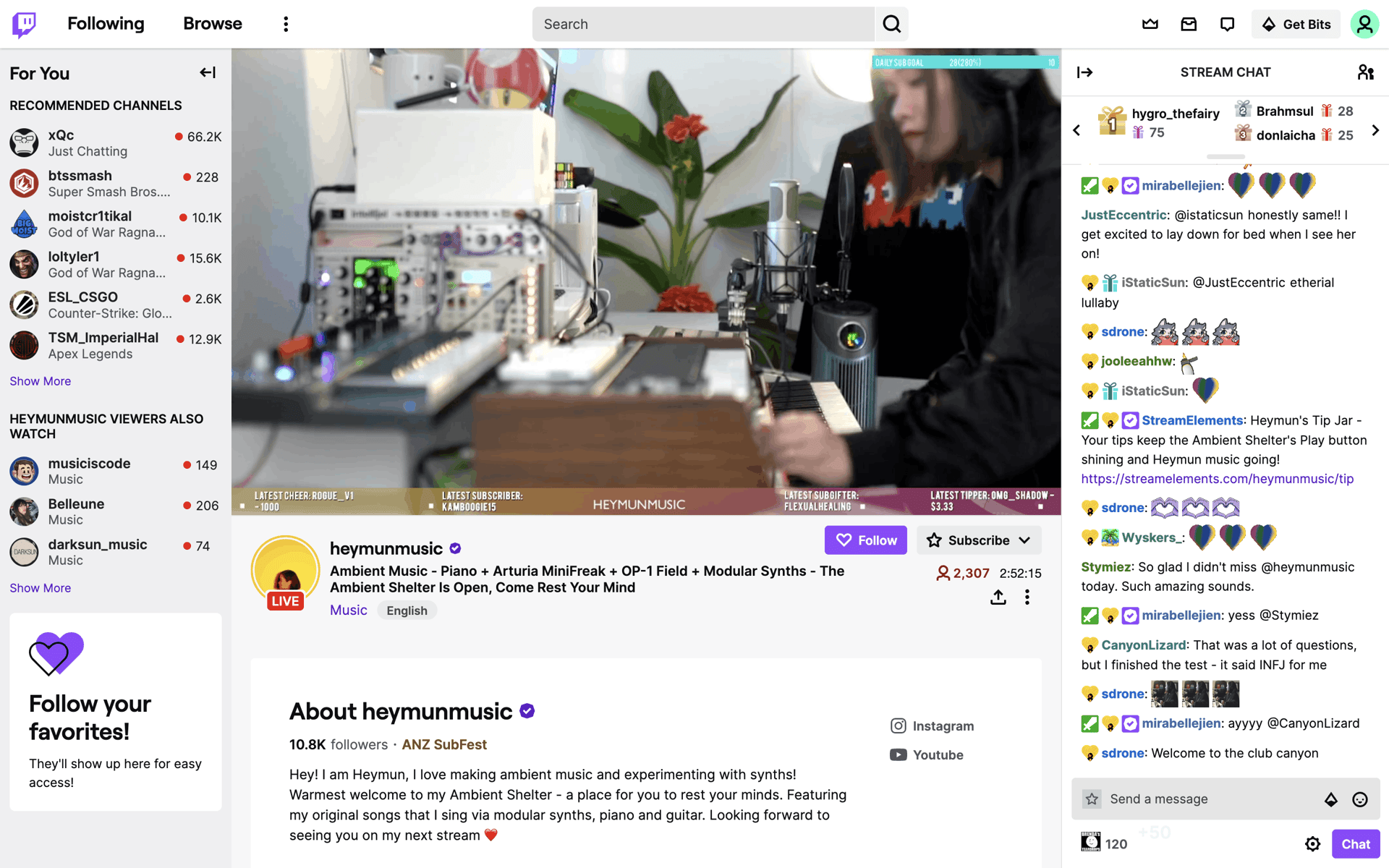 Twitch Web Photo & Video interface screenshot 6
