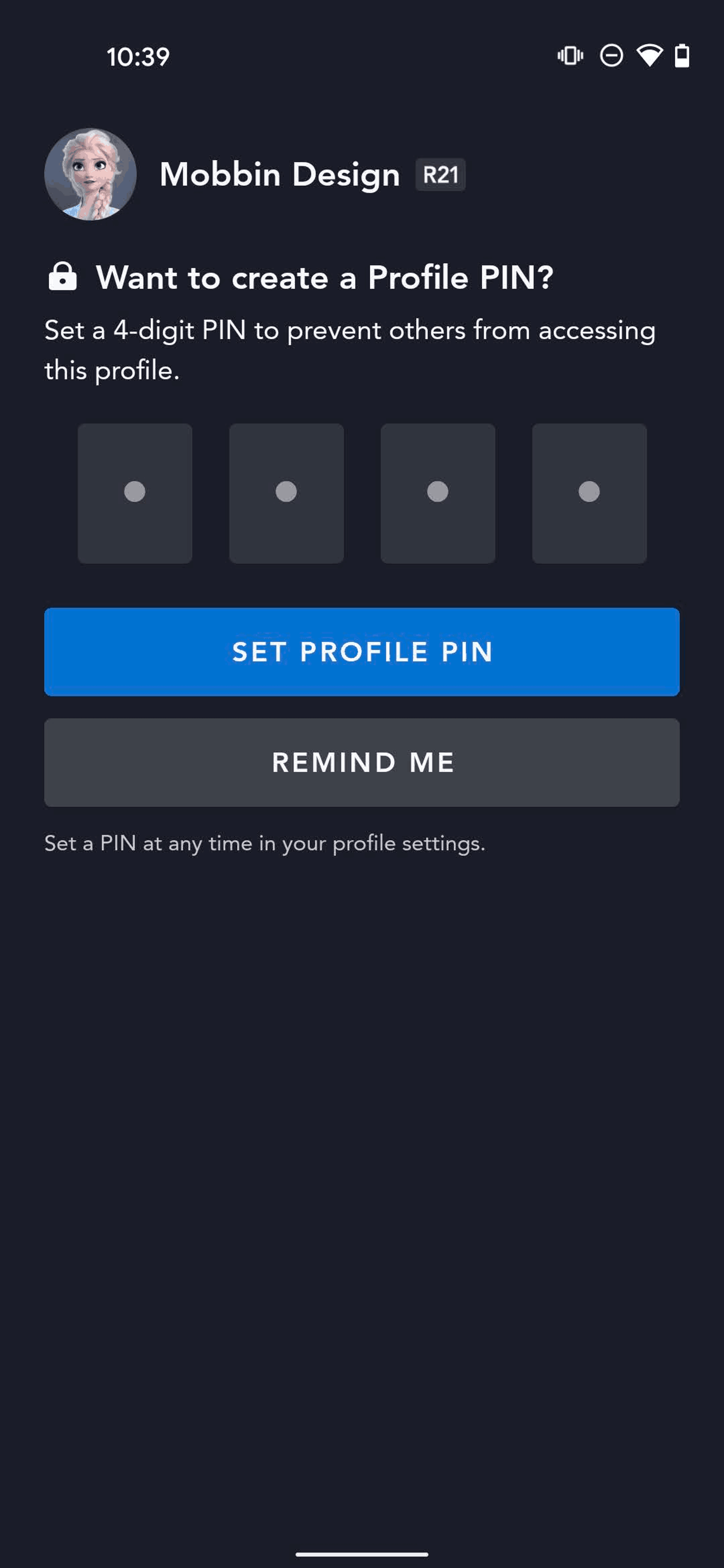 Disney+ Android Entertainment interface screenshot 19
