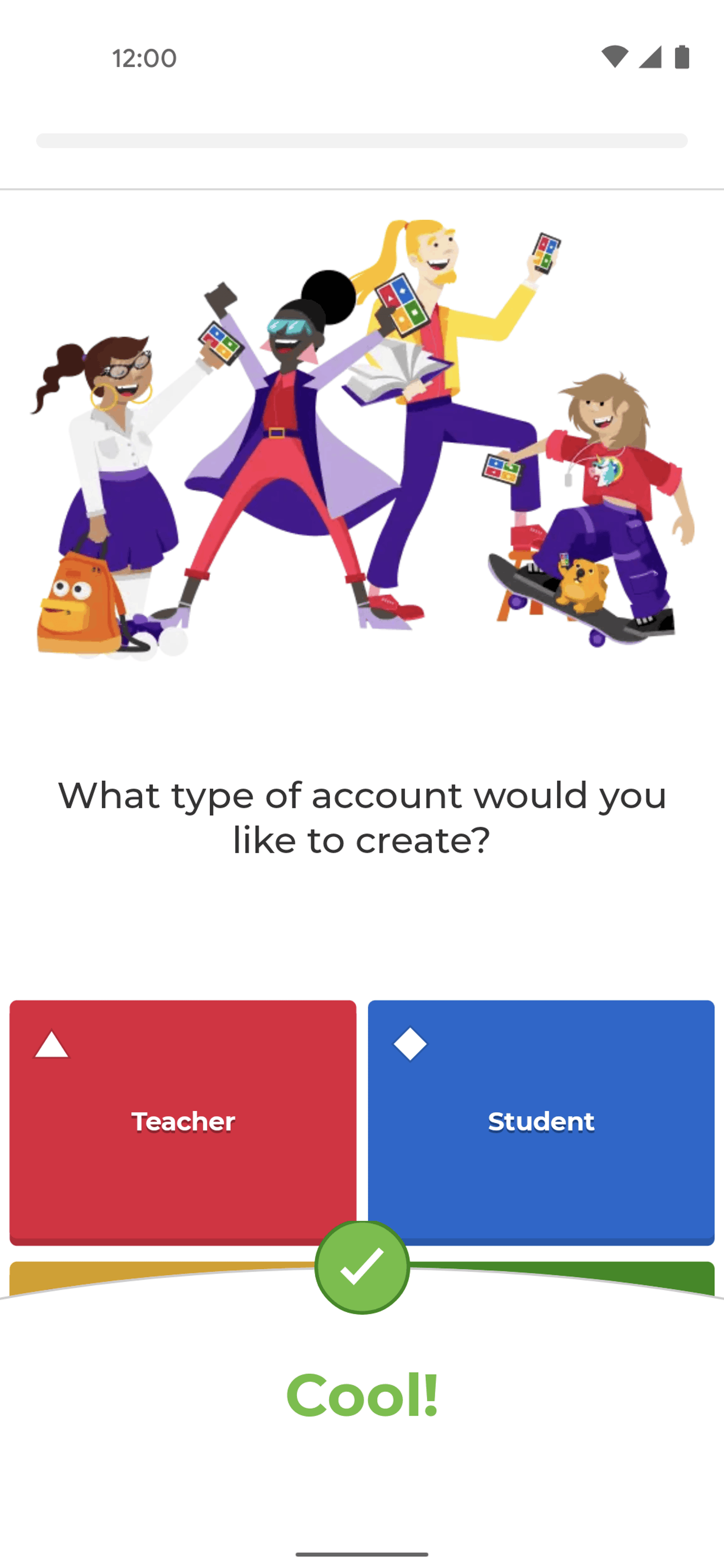 Kahoot! Android Education interface screenshot 6