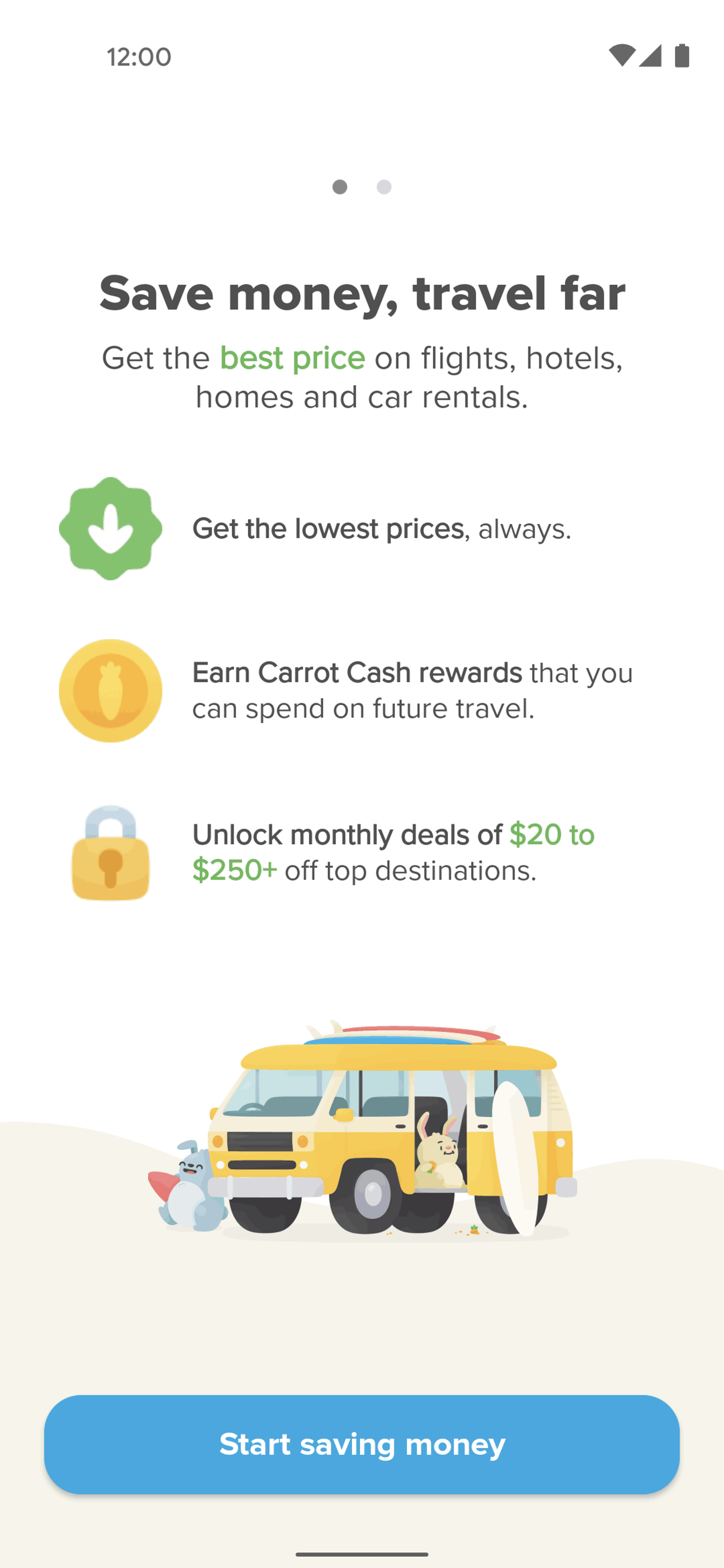 Hopper Android Travel & Transportation interface screenshot 3