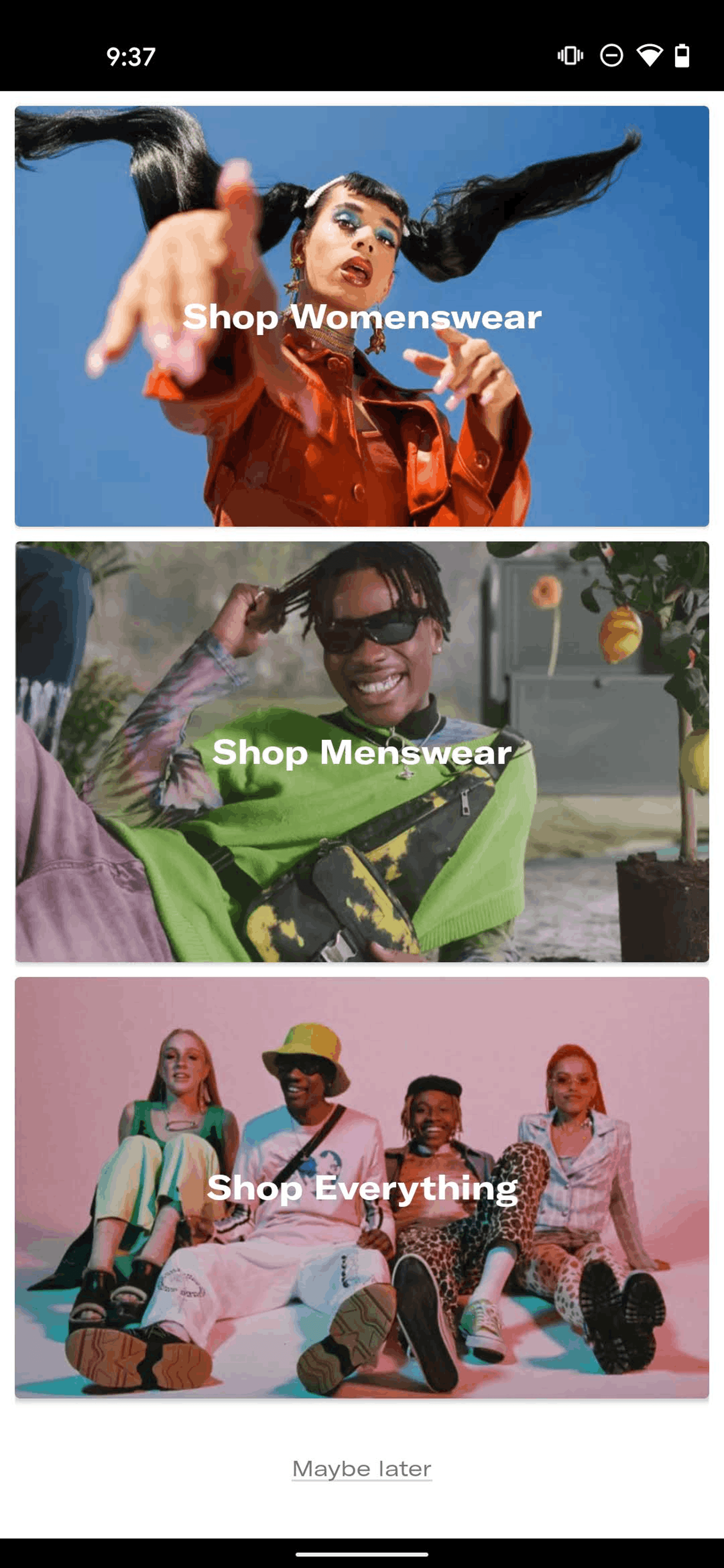 Depop Android Shopping interface screenshot 18