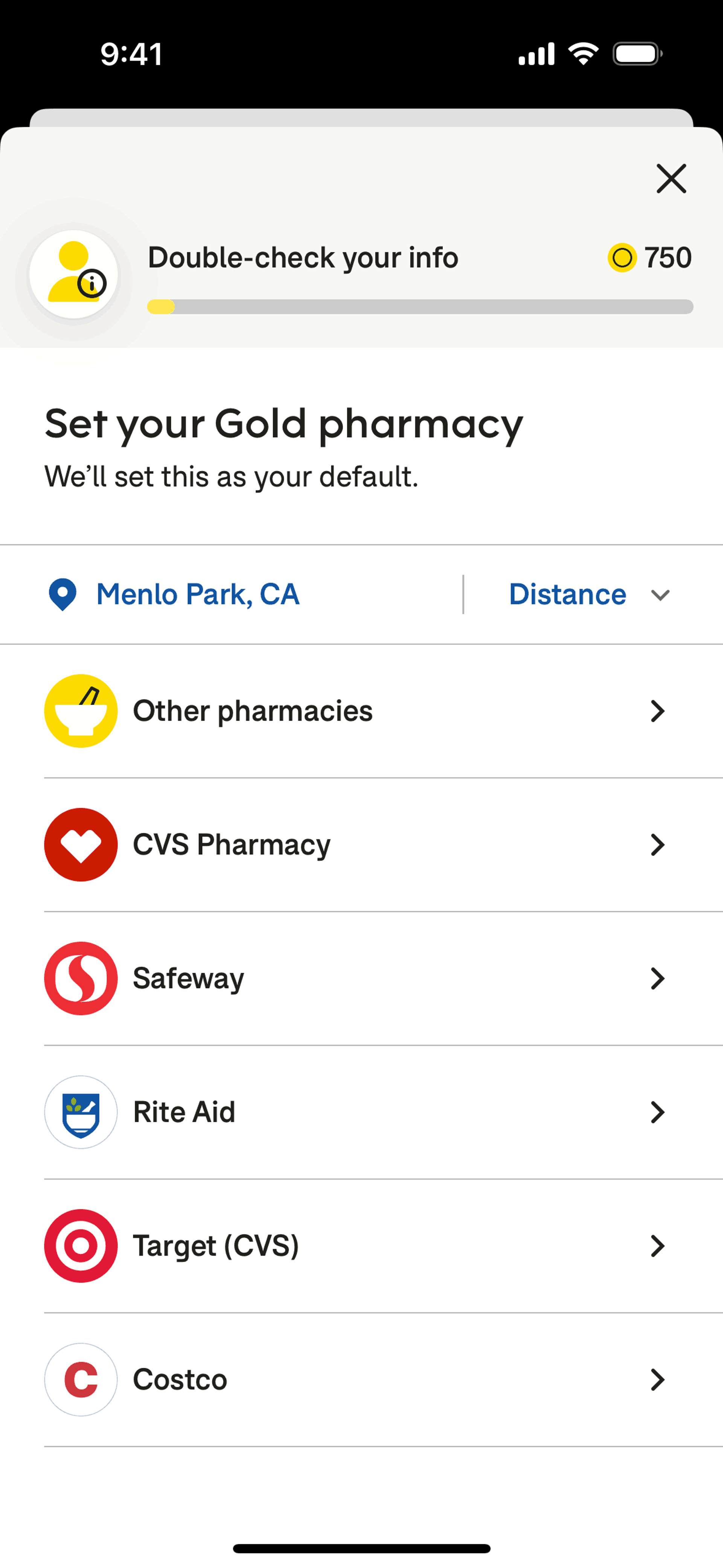 GoodRx iOS Medical interface screenshot 19