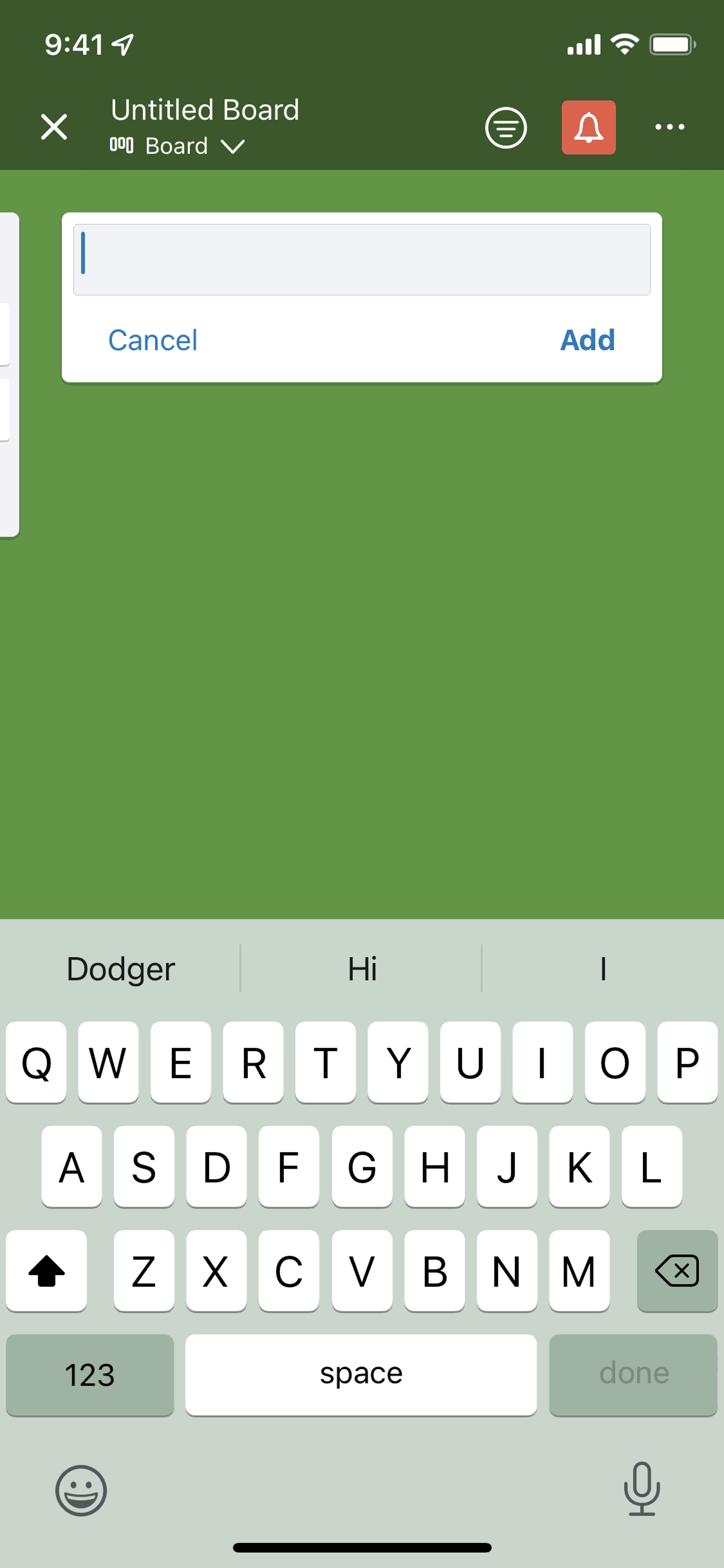 Trello iOS Business interface screenshot 9