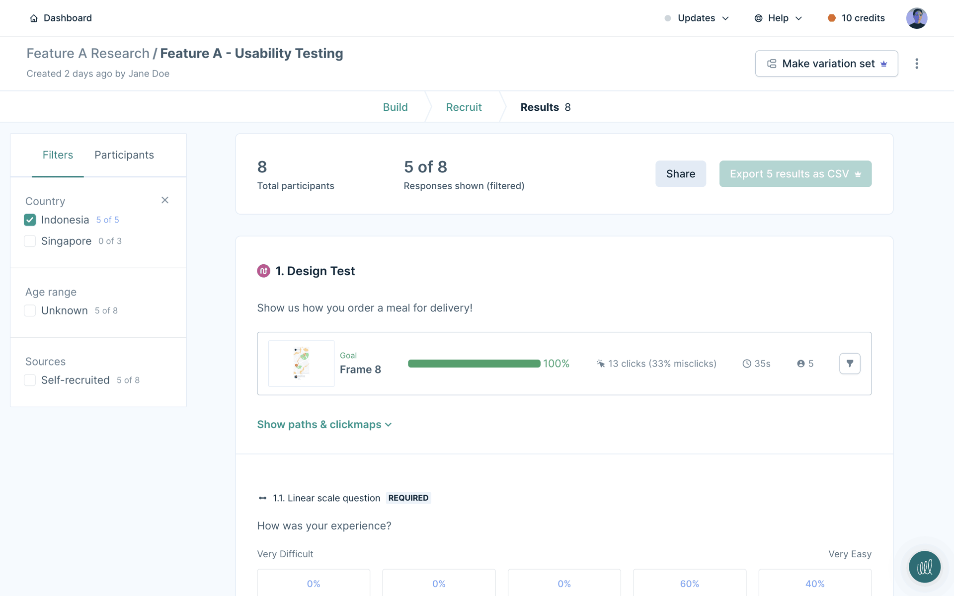 Lyssna Web Business interface screenshot 14