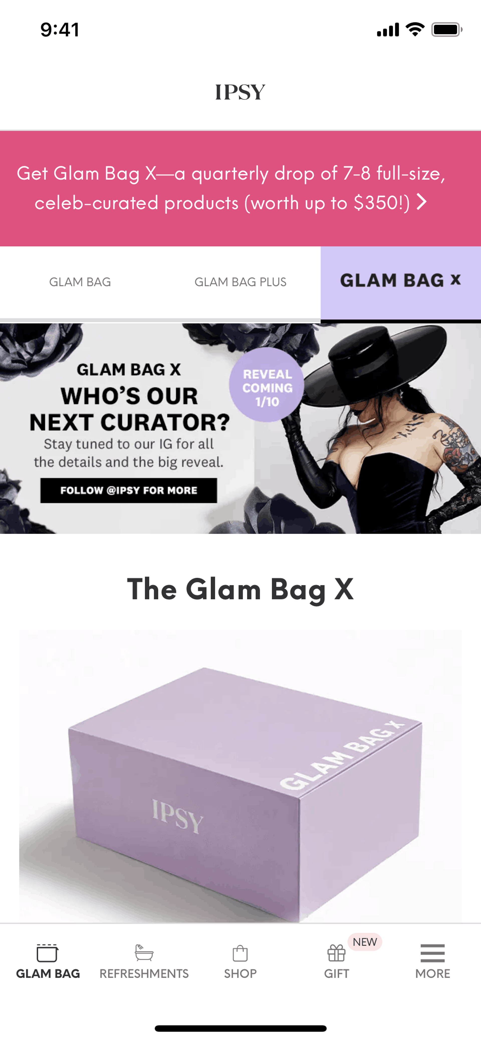 IPSY iOS Shopping interface screenshot 7