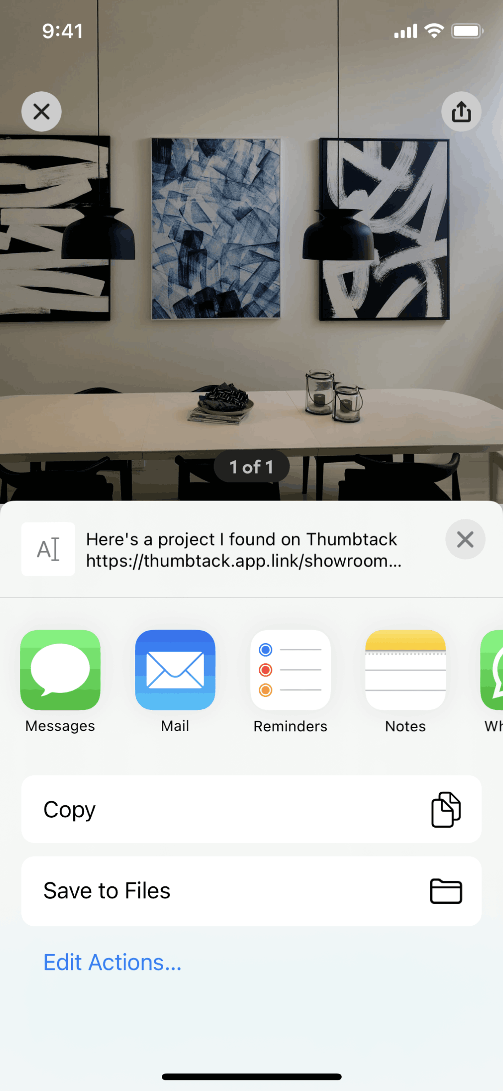 Thumbtack iOS Lifestyle interface screenshot 8