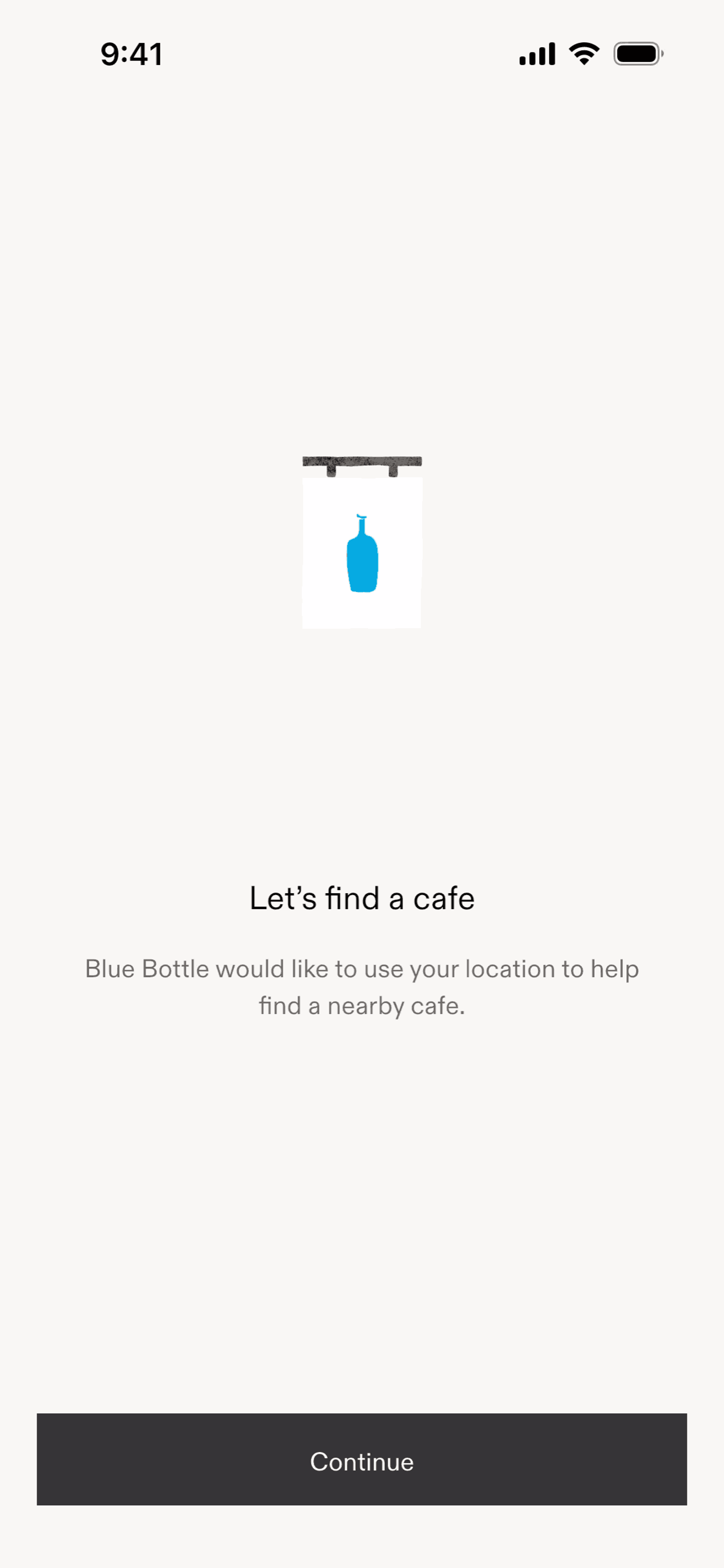 Blue Bottle Coffee iOS Food & Drink interface screenshot 17