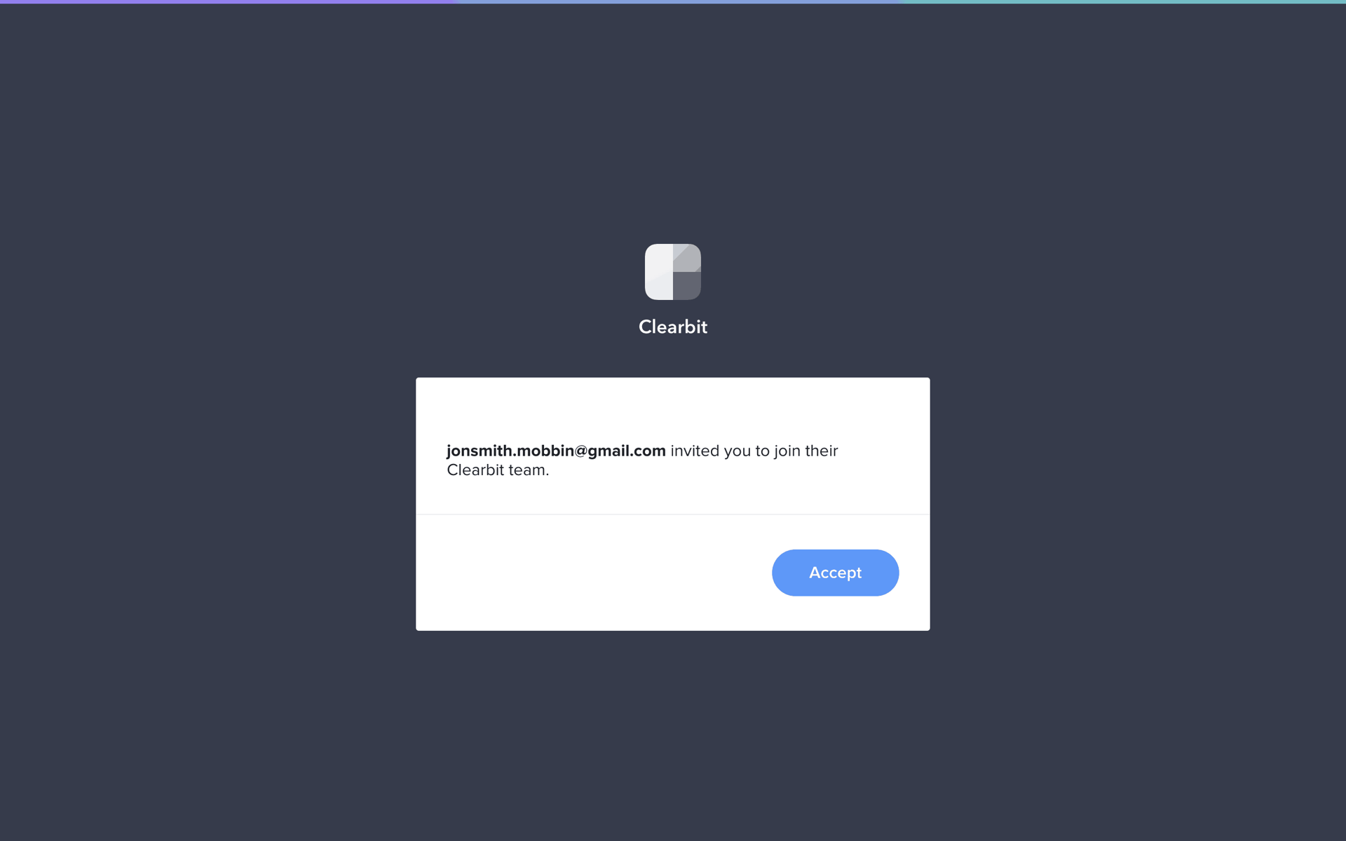 Clearbit Web Business interface screenshot 3
