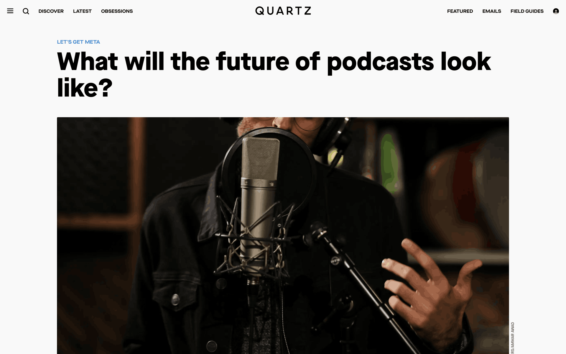 Quartz Web News interface screenshot 24