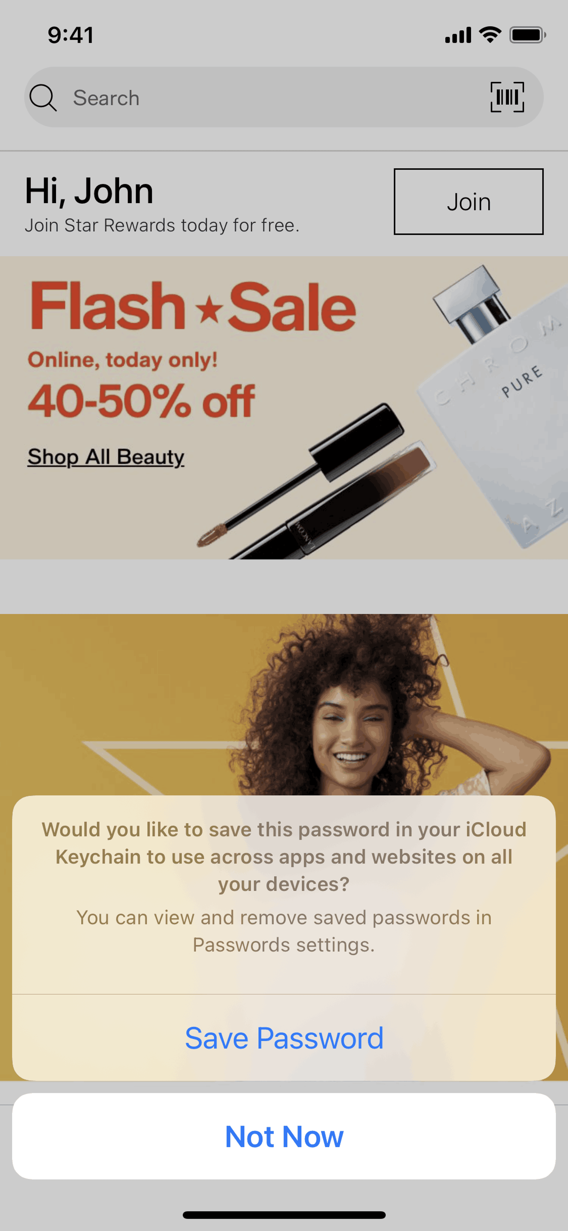 Macy's iOS Shopping interface screenshot 16