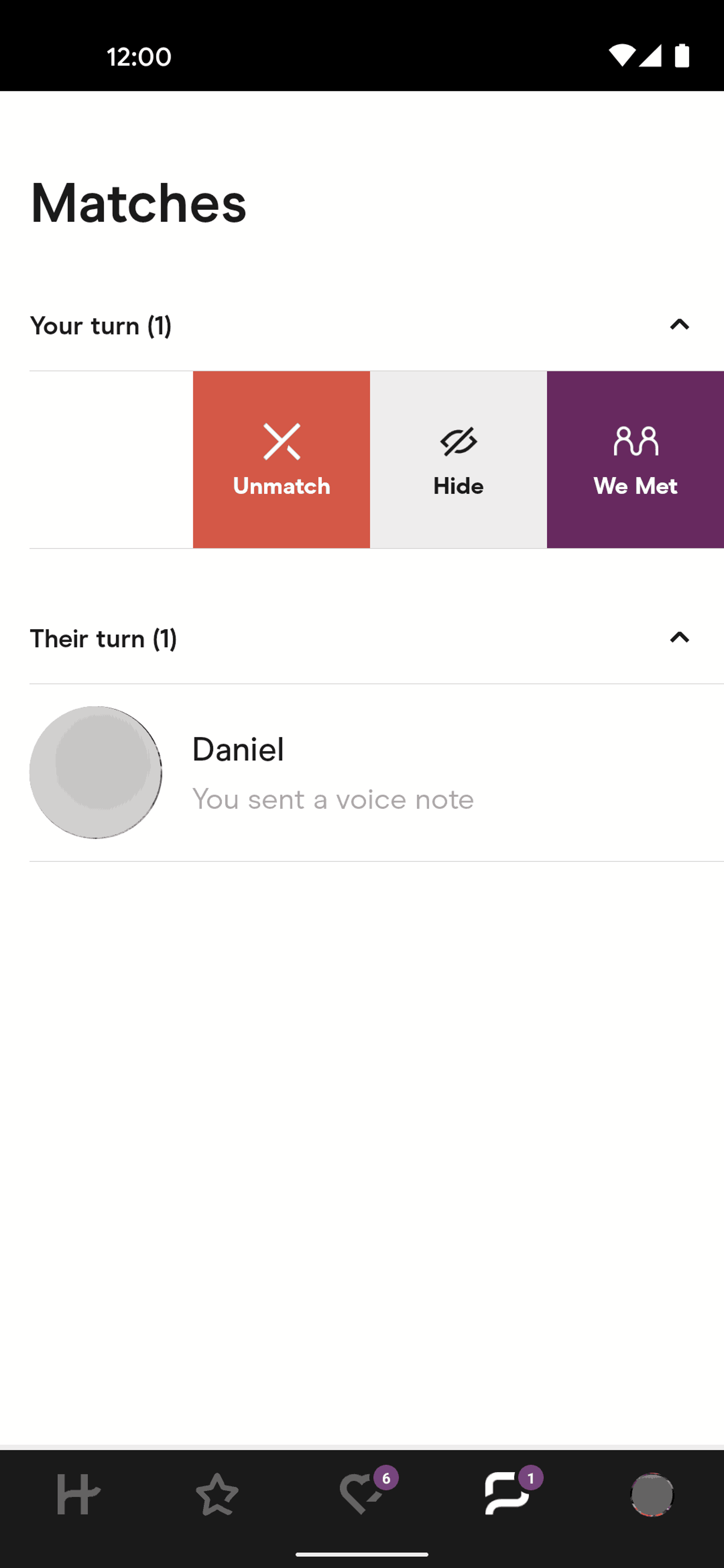Hinge Android Lifestyle interface screenshot 16