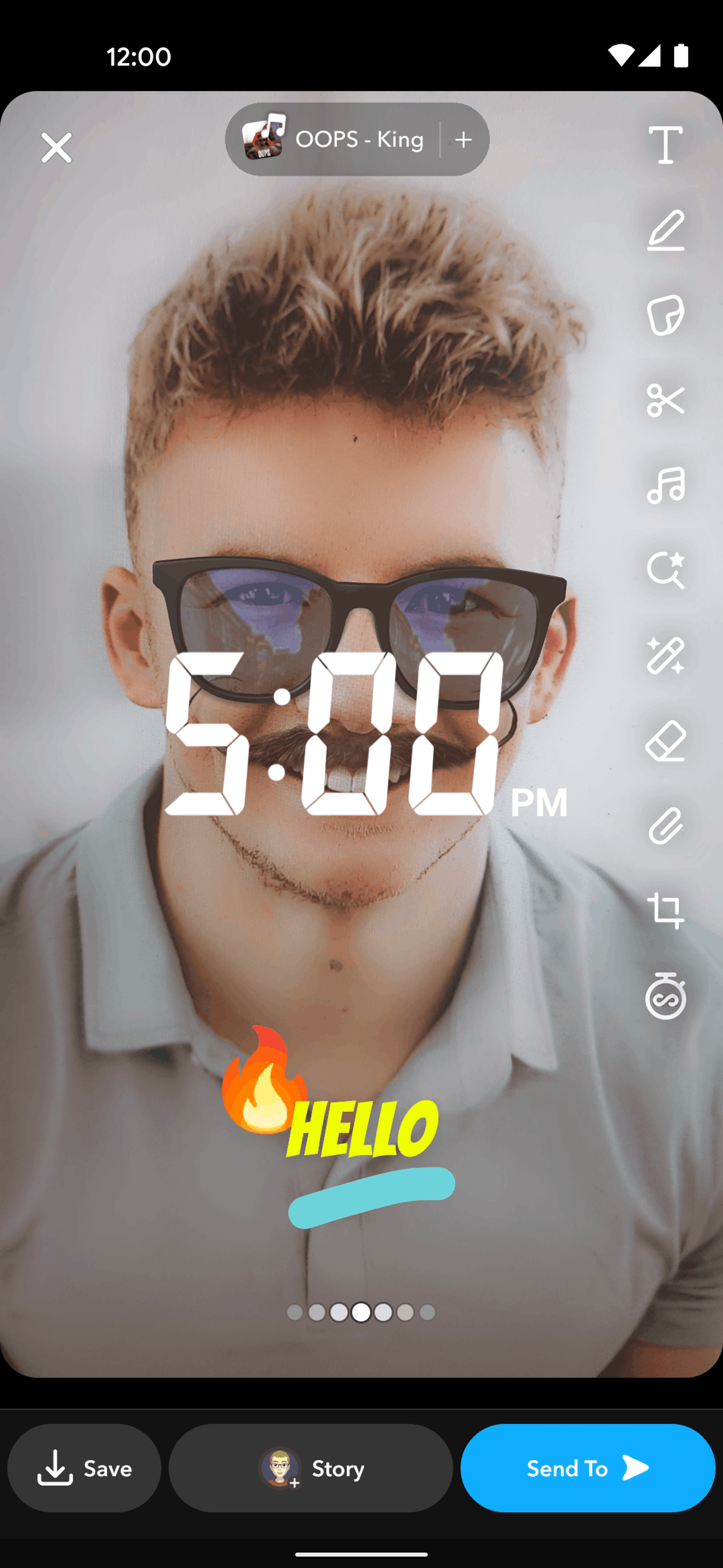 Snapchat Android Social Networking interface screenshot 8