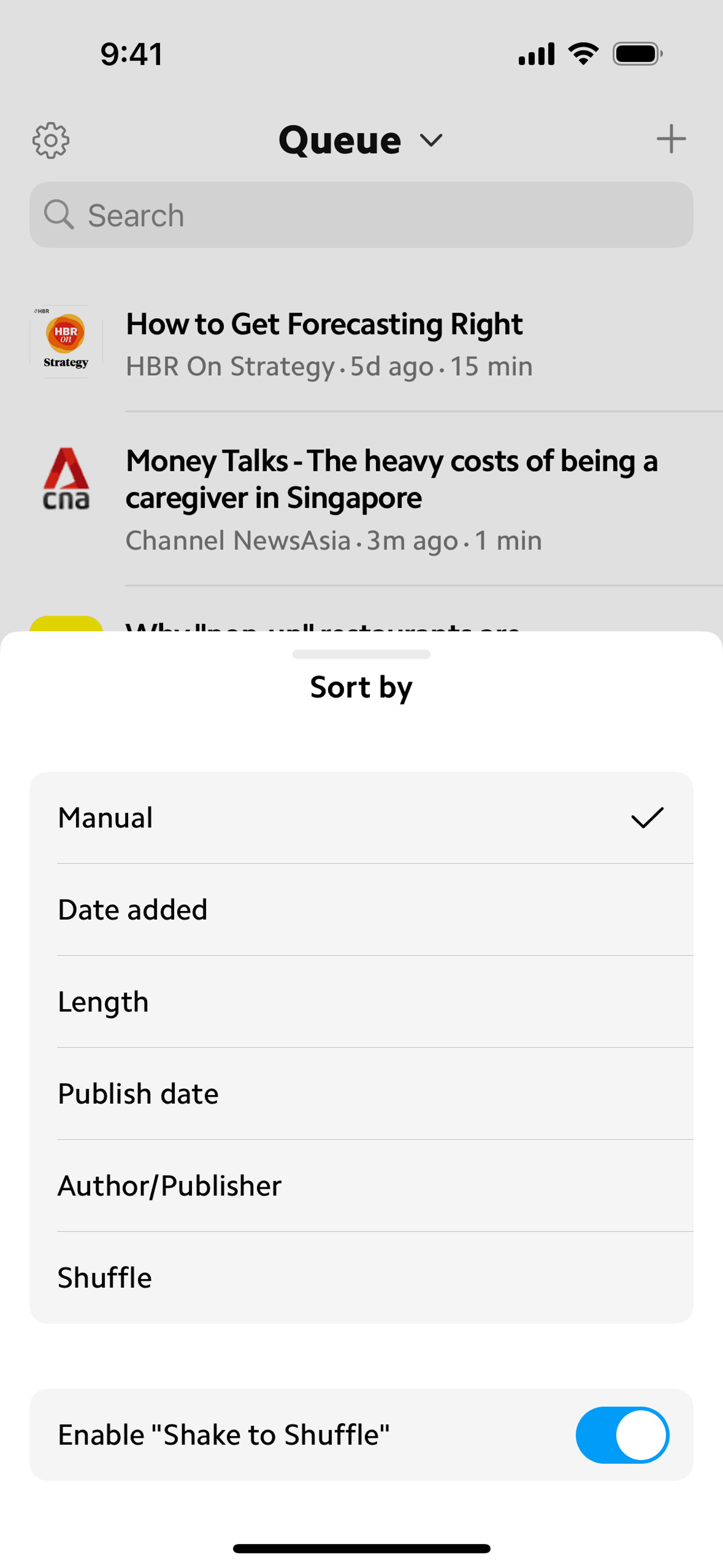Matter iOS Reference interface screenshot 4