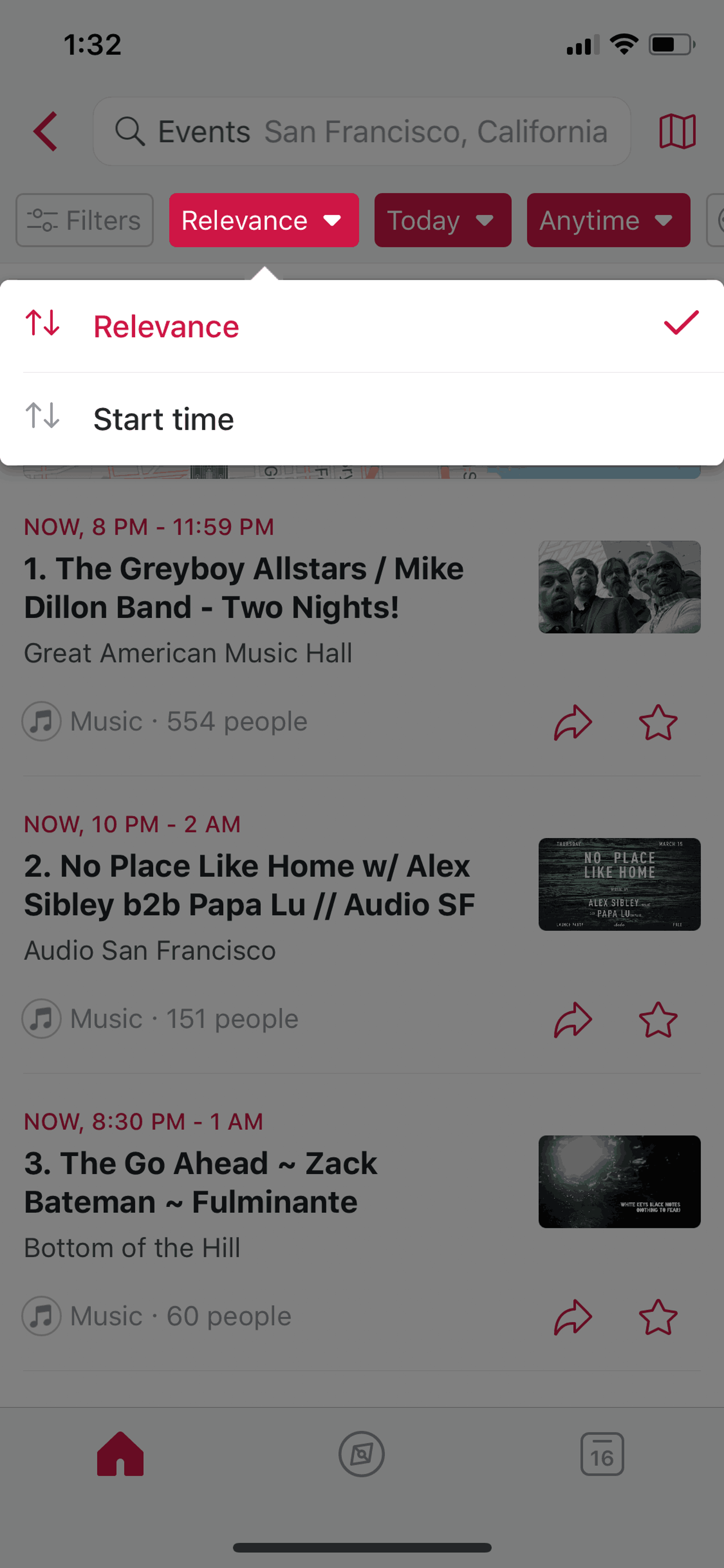 Facebook Local iOS Social Networking interface screenshot 10