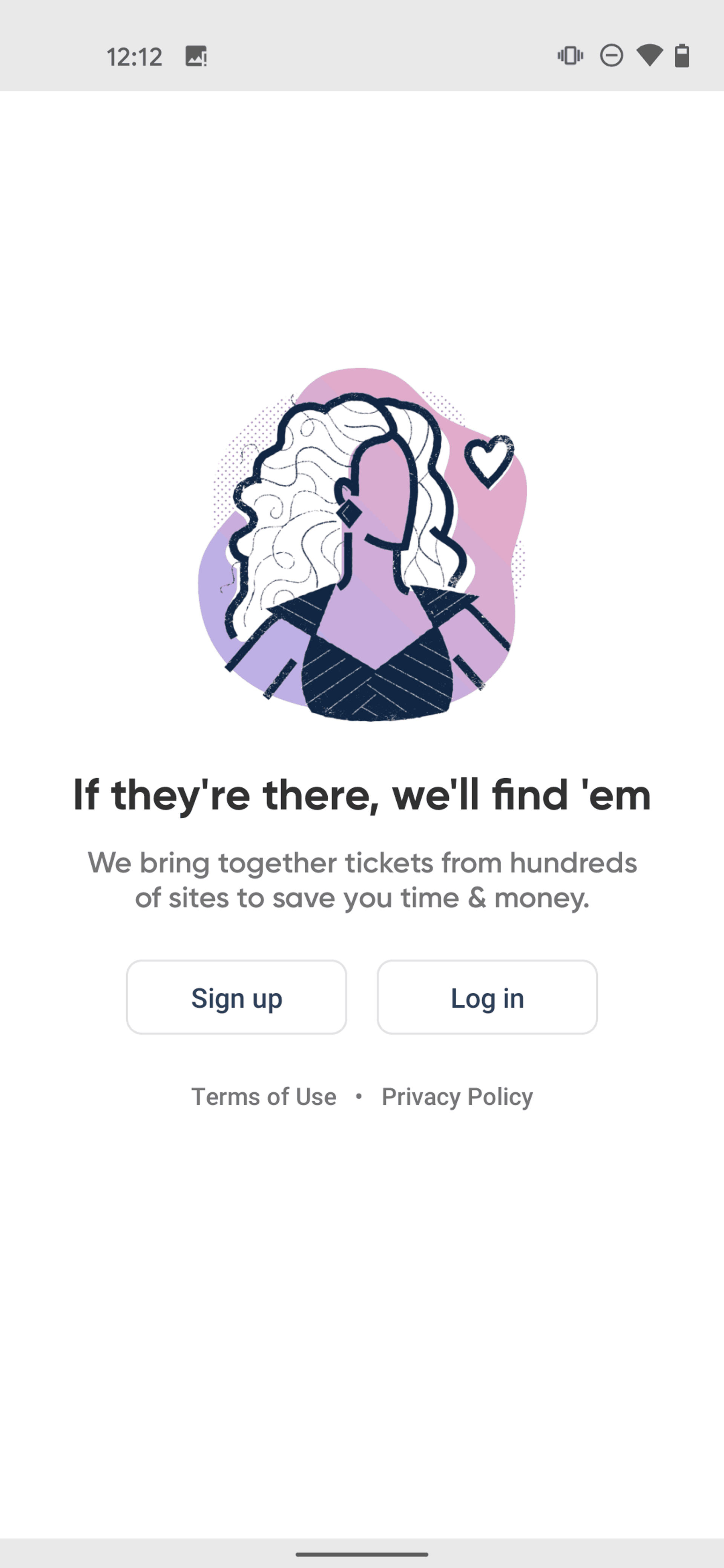 SeatGeek Android Entertainment interface screenshot 5