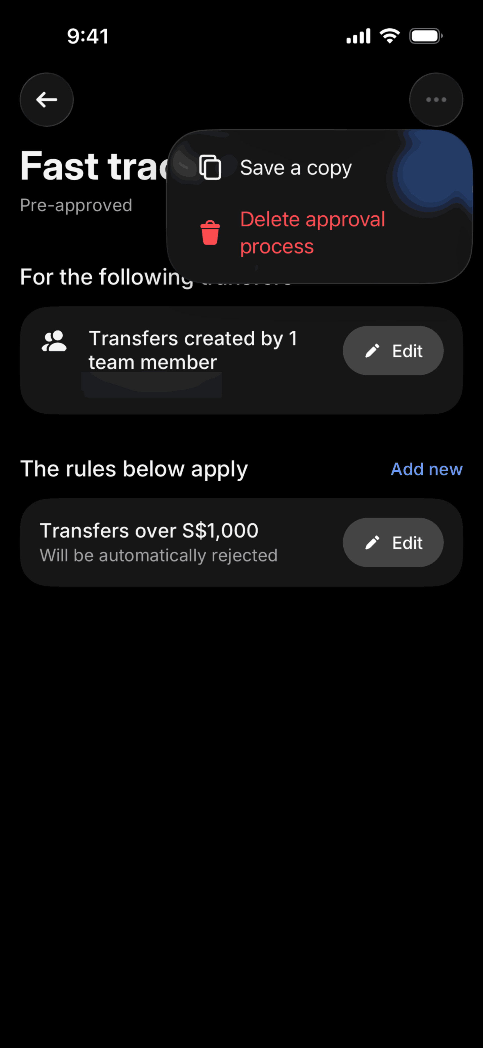 Revolut Business iOS Finance interface screenshot 10