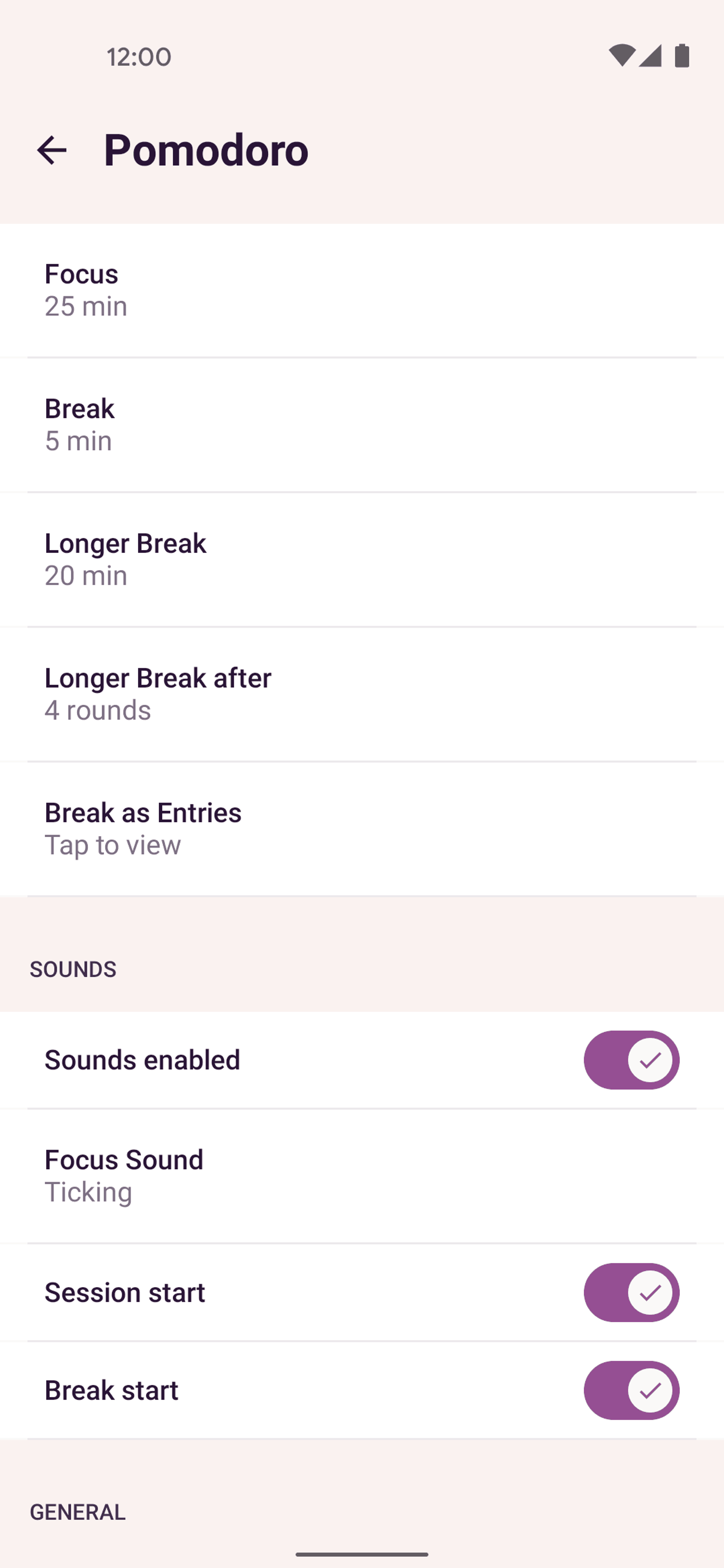 Toggl Track Android Business interface screenshot 18
