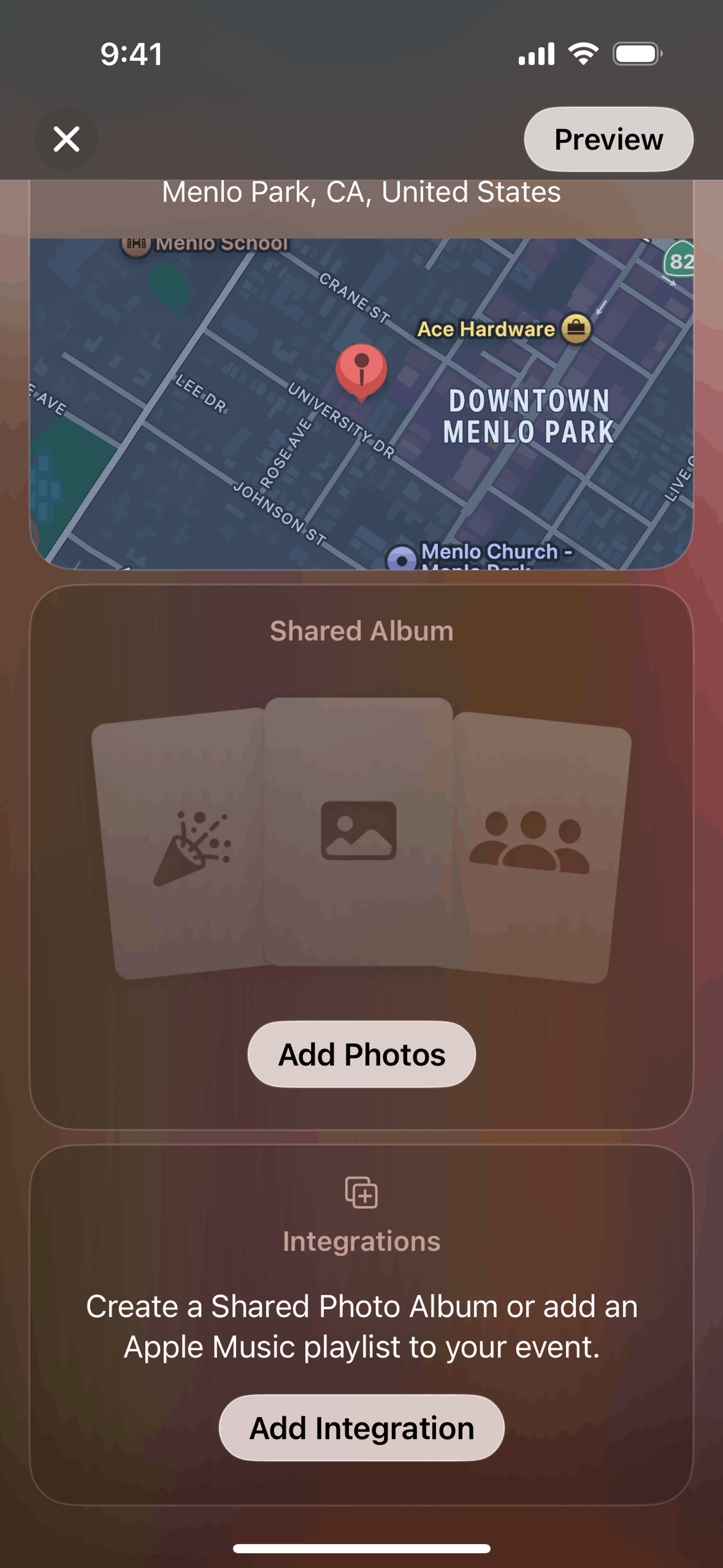 Apple Invites iOS Lifestyle interface screenshot 10