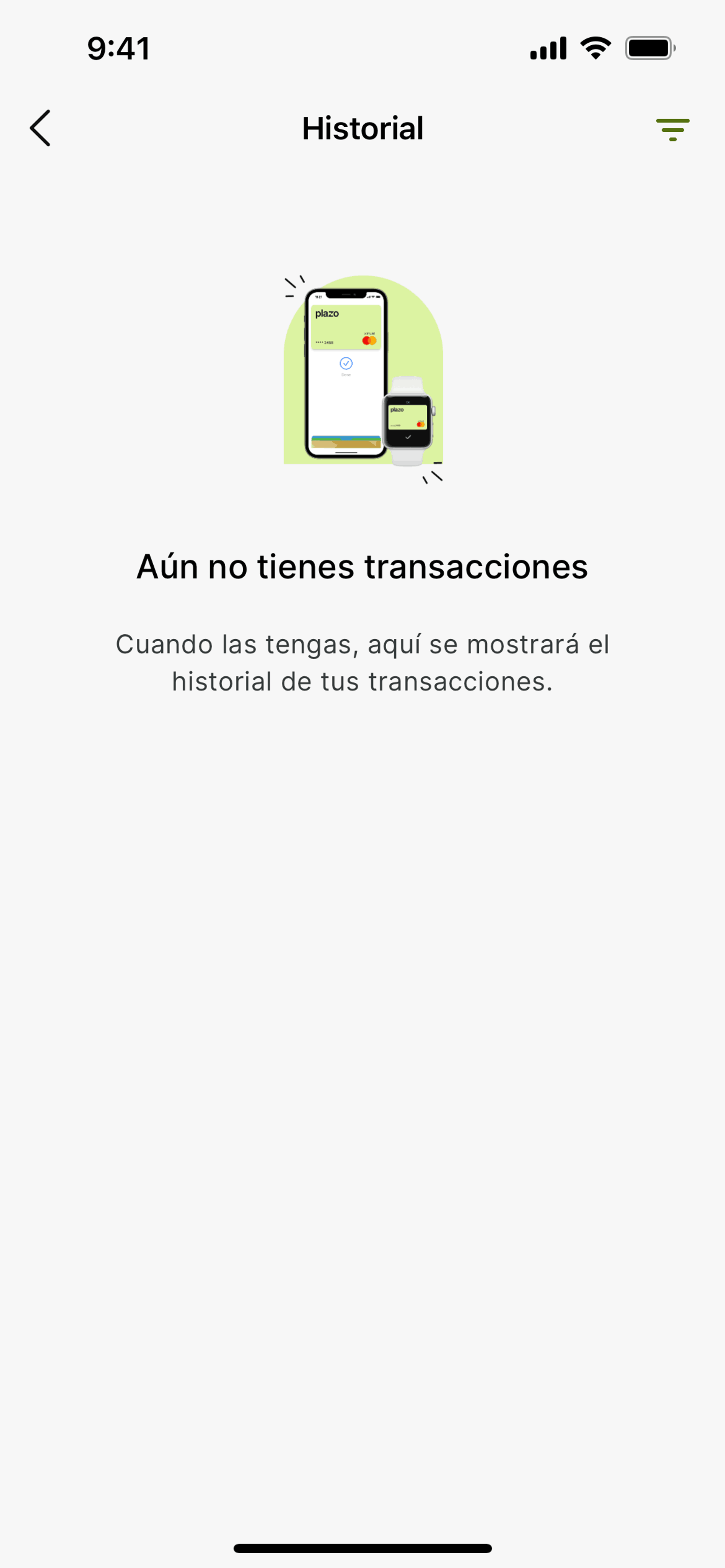 Plazo iOS Finance interface screenshot 13