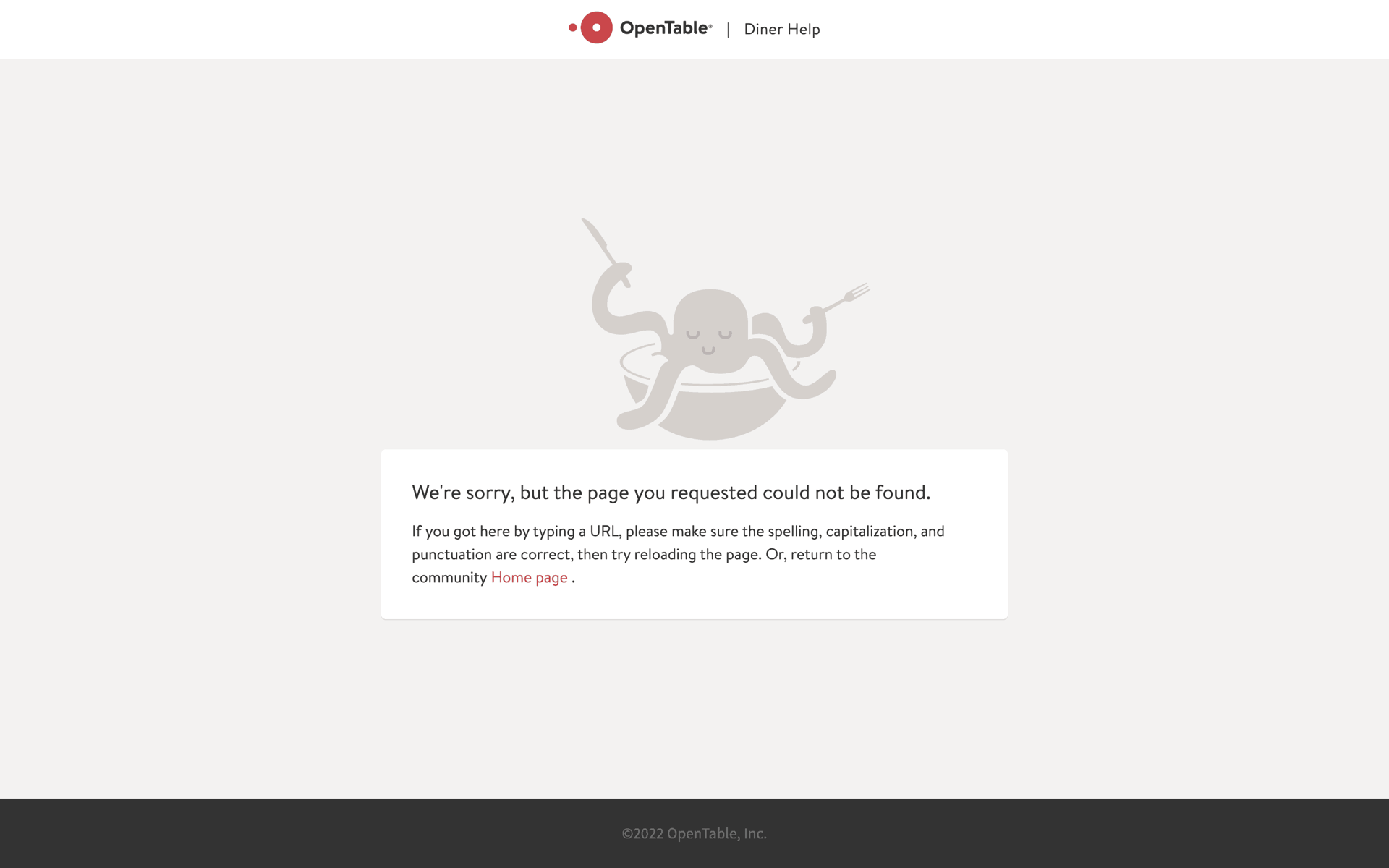 OpenTable Web Food & Drink interface screenshot 2